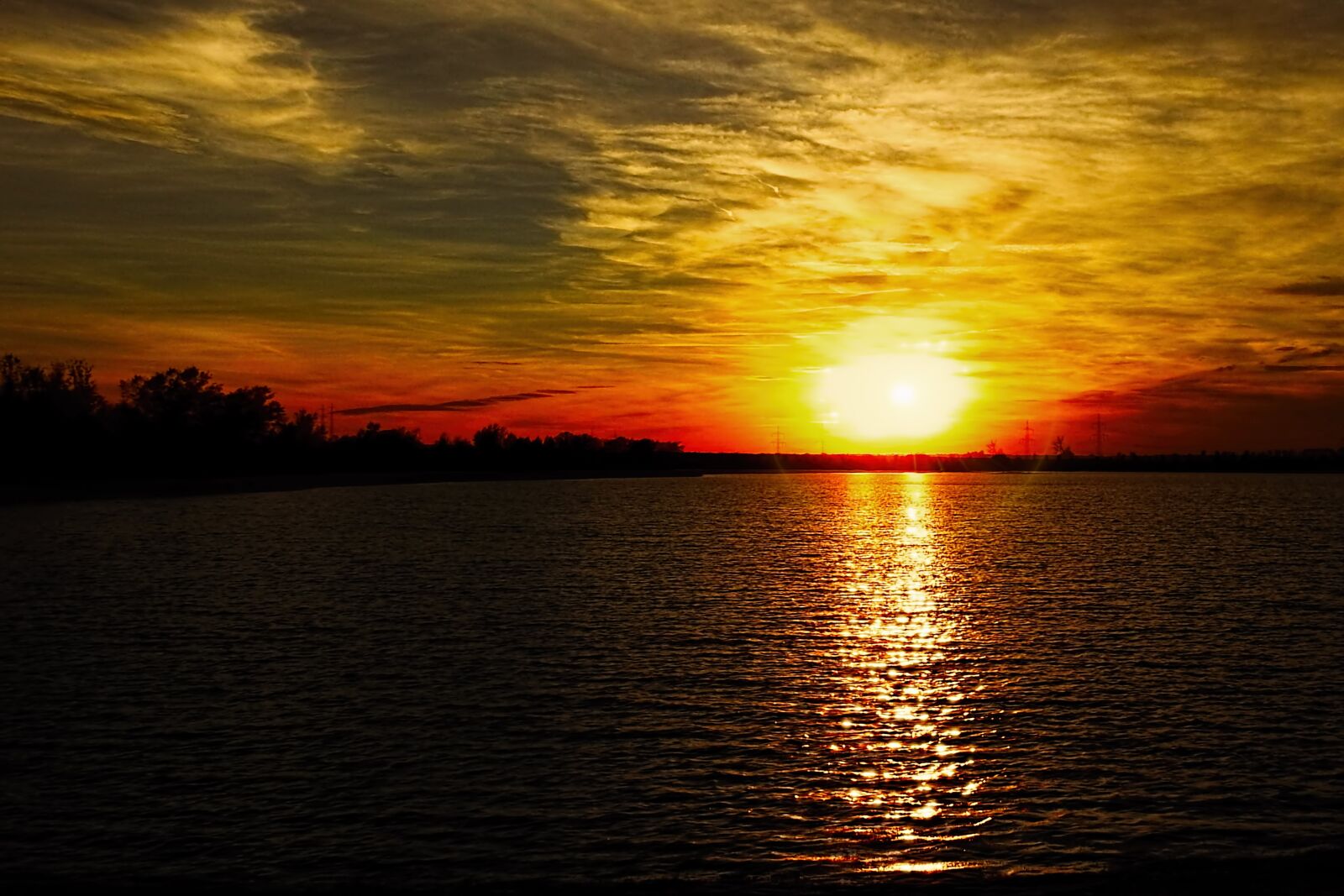 Nikon Coolpix P900 sample photo. Landscape, sunset, lake photography