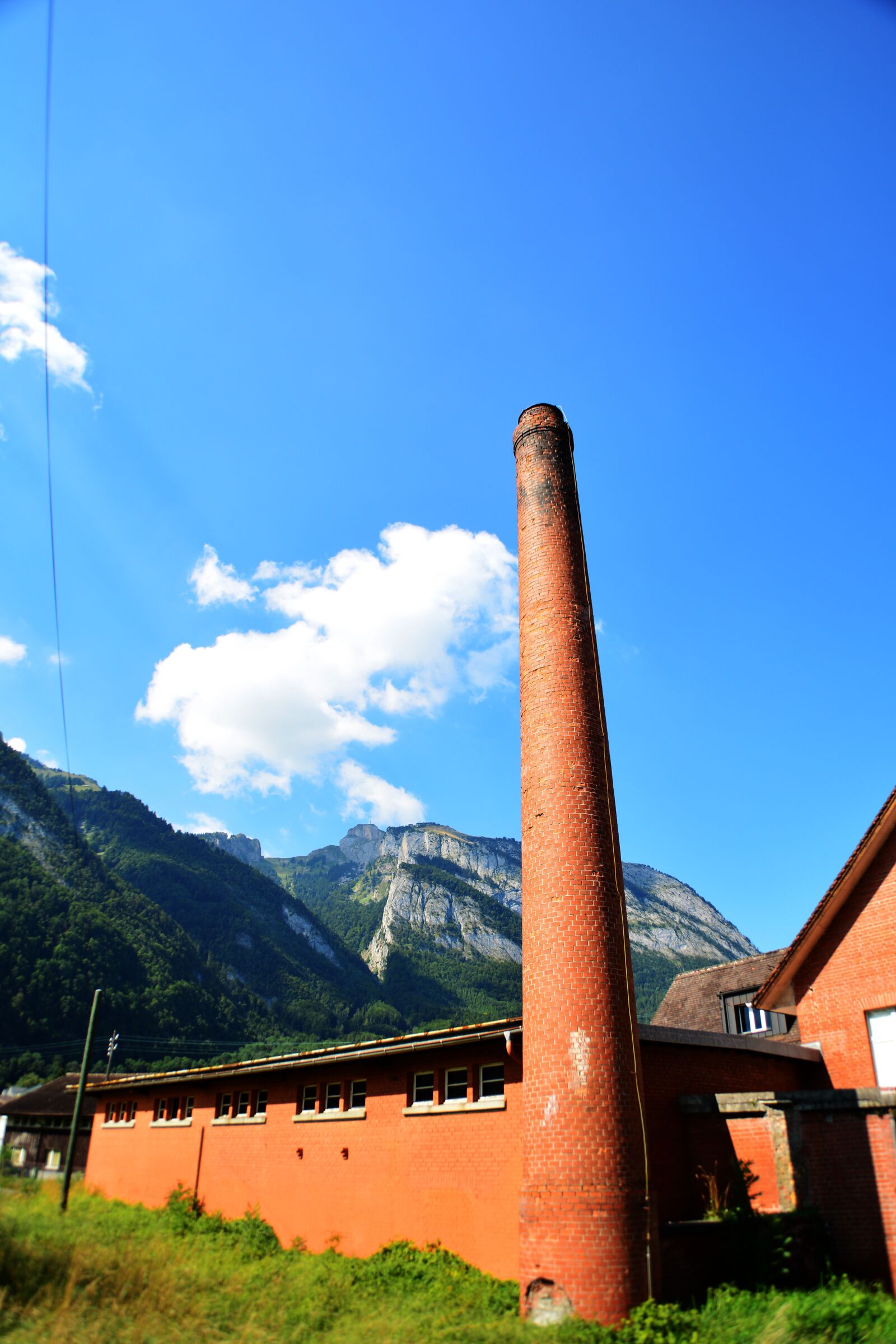Nikon D5200 sample photo. Chimney, house, huge photography