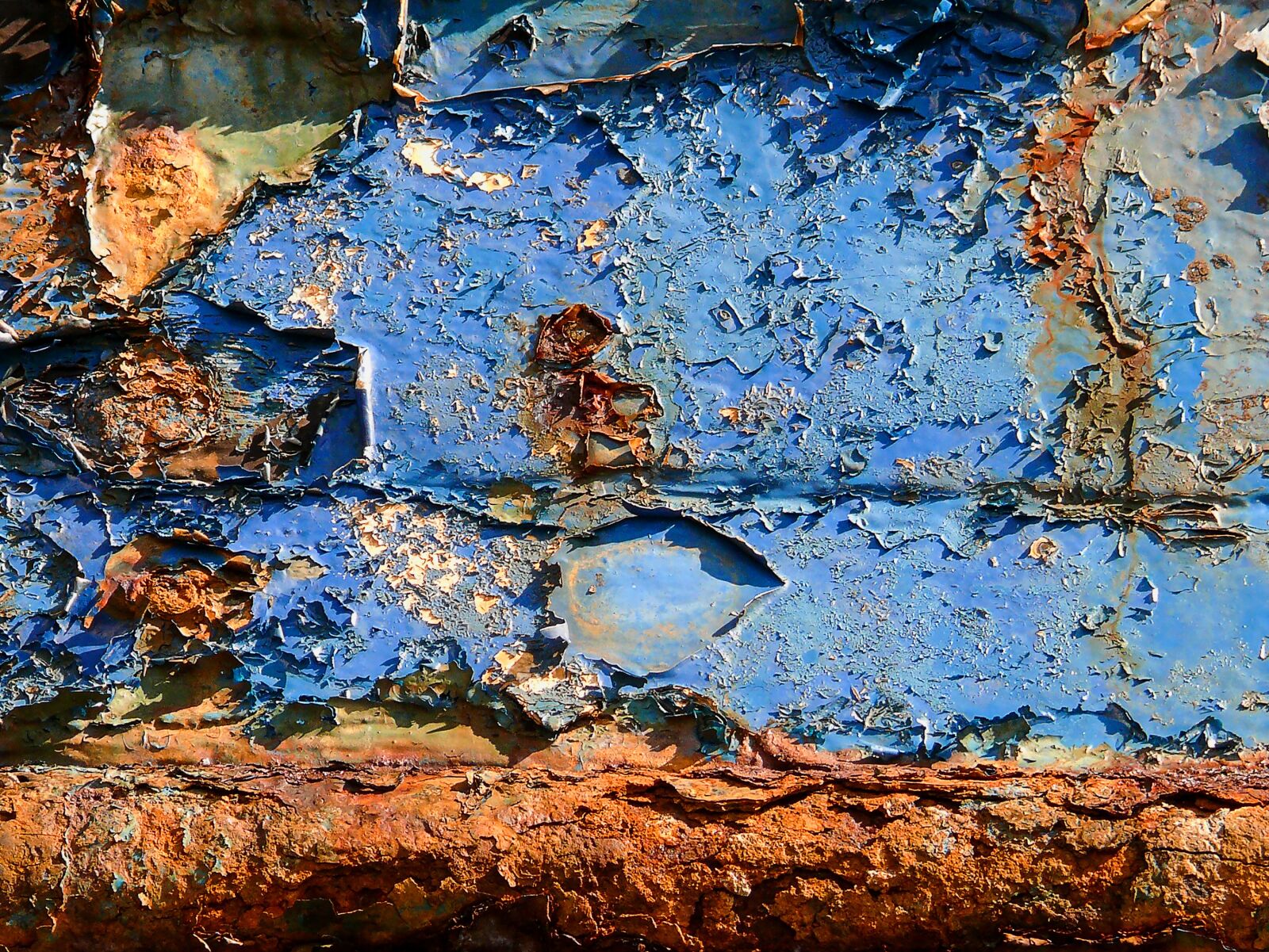 Panasonic DMC-FZ50 sample photo. Painting, rust, texture photography