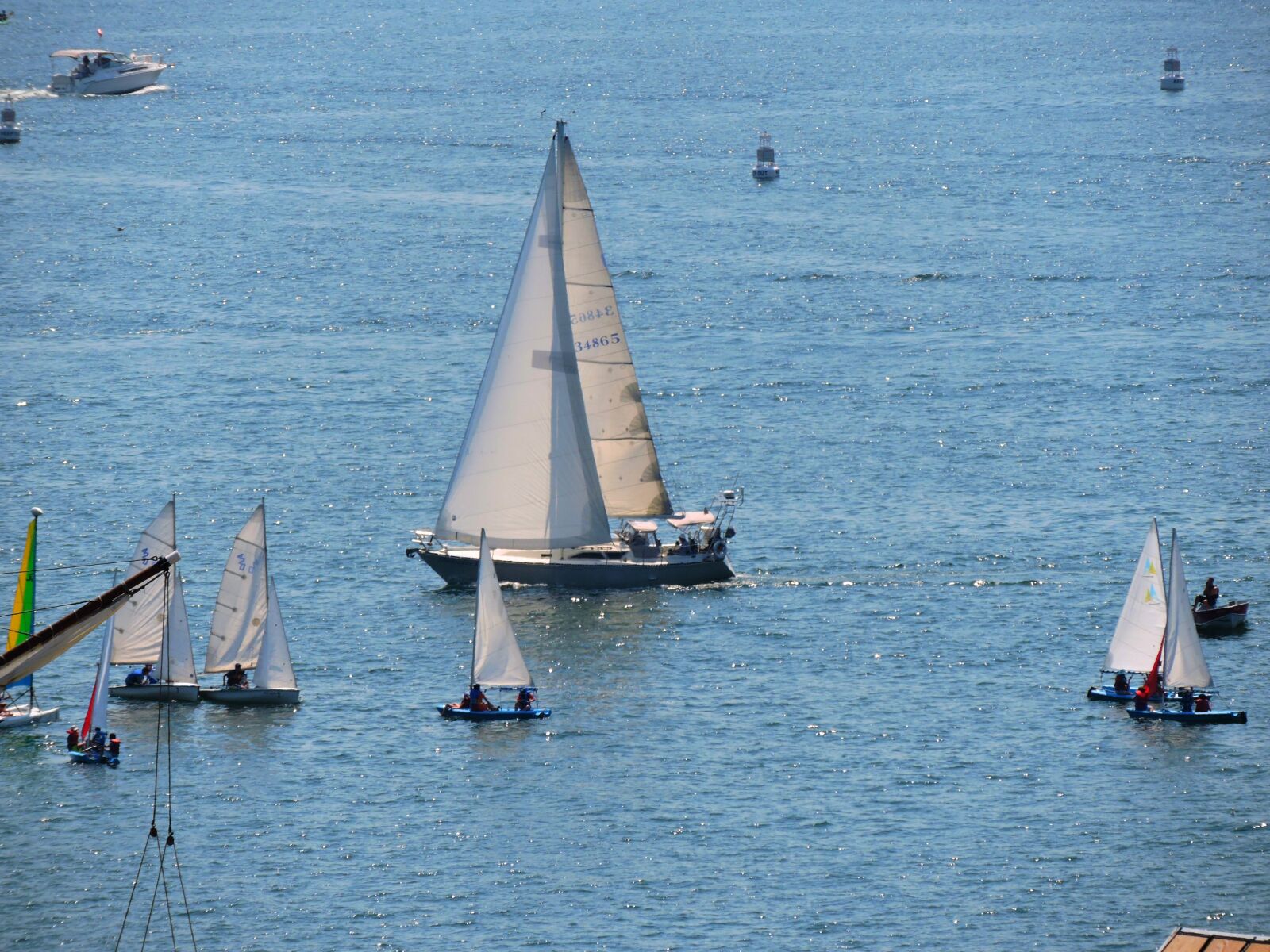 Nikon Coolpix P530 sample photo. Water, sea, sailboat photography