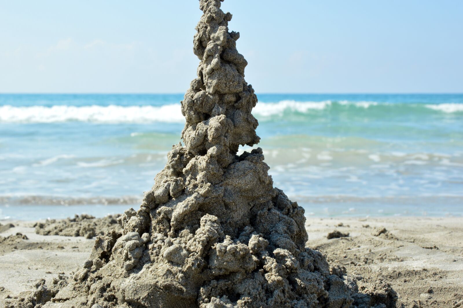 Nikon D3200 sample photo. Sandburg, klecker castle, sand photography