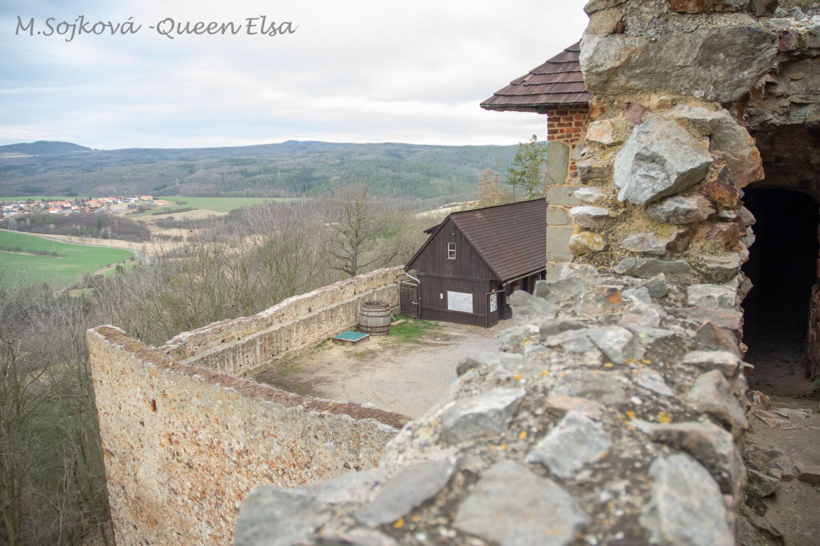 Nikon D7200 sample photo. Tocnik, castle, ruins photography