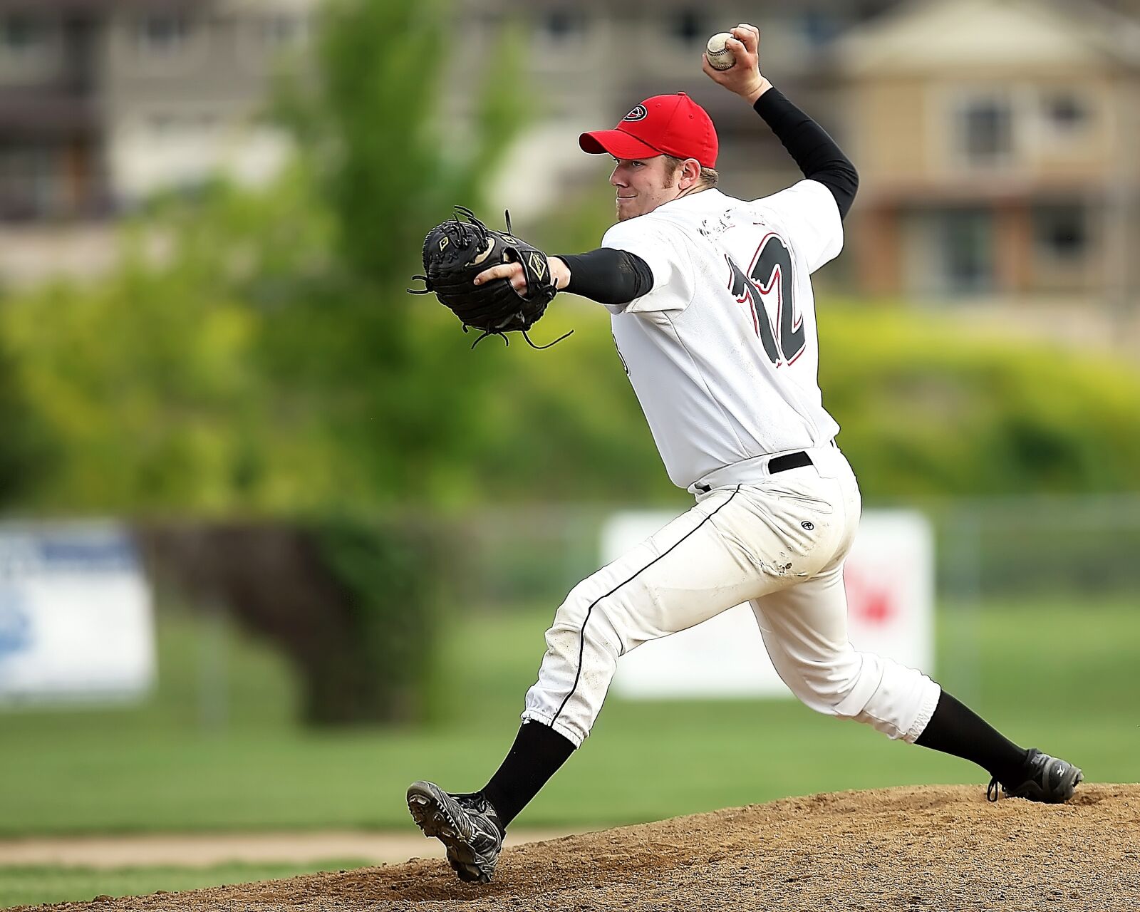 Canon EOS-1D Mark II N sample photo. Baseball, pitcher, player photography