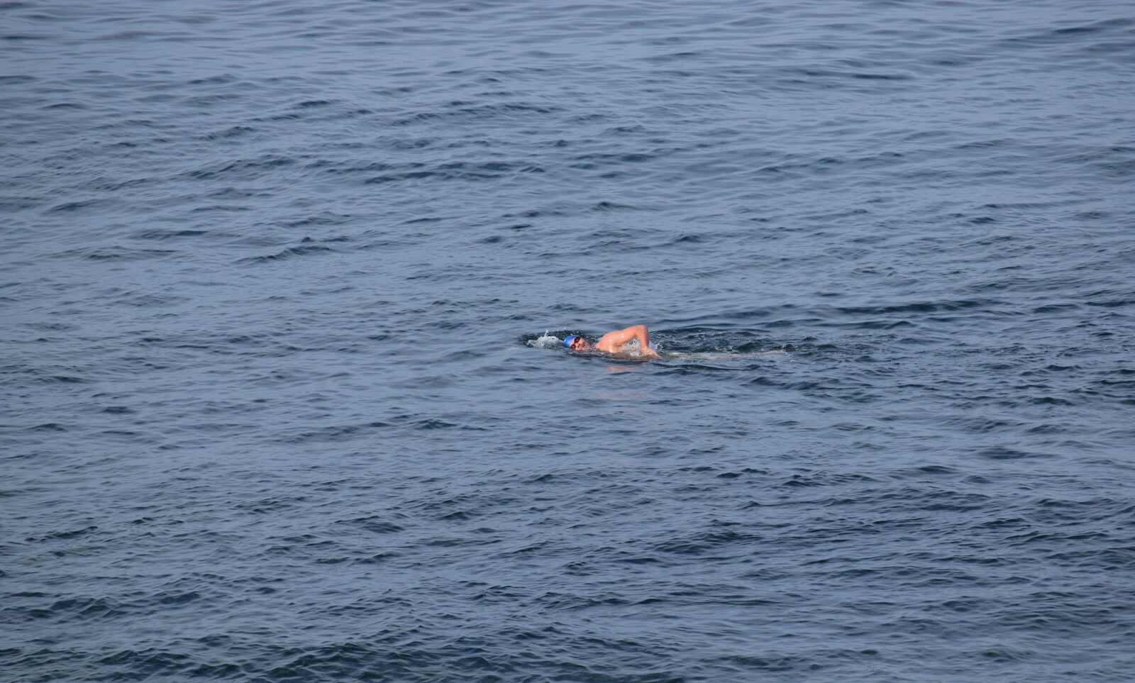 Nikon D3300 sample photo. Open swim, ocean, swimmer photography