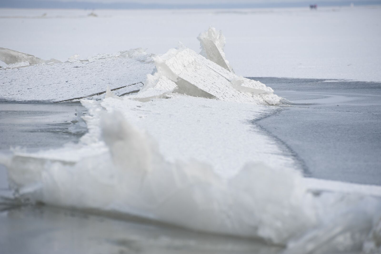 Nikon D700 sample photo. Ice floe, ice, winter photography