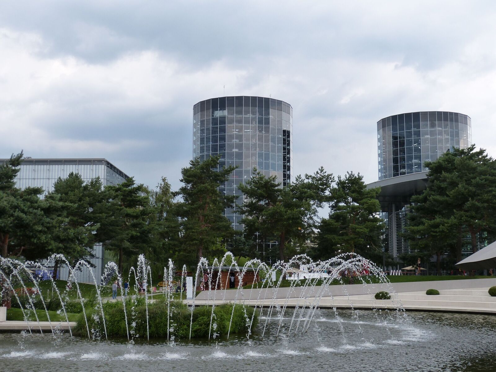 Panasonic Lumix DMC-FZ150 sample photo. Wolfsburg, car town, autostadt photography