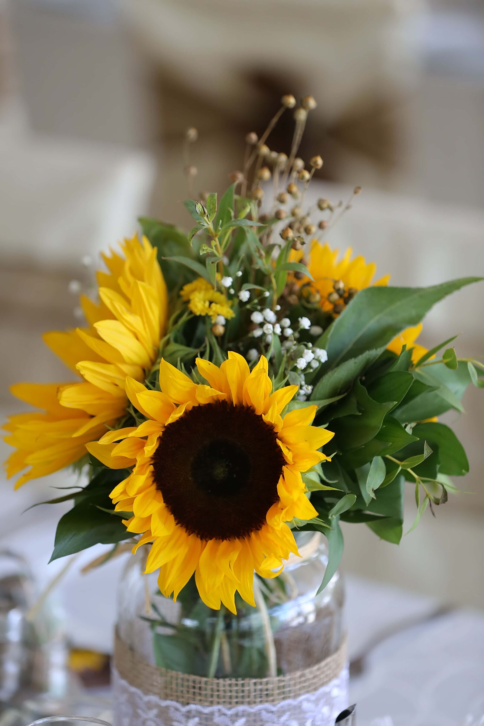 Canon EOS 6D sample photo. Sunflower, vase, decoration, jar photography