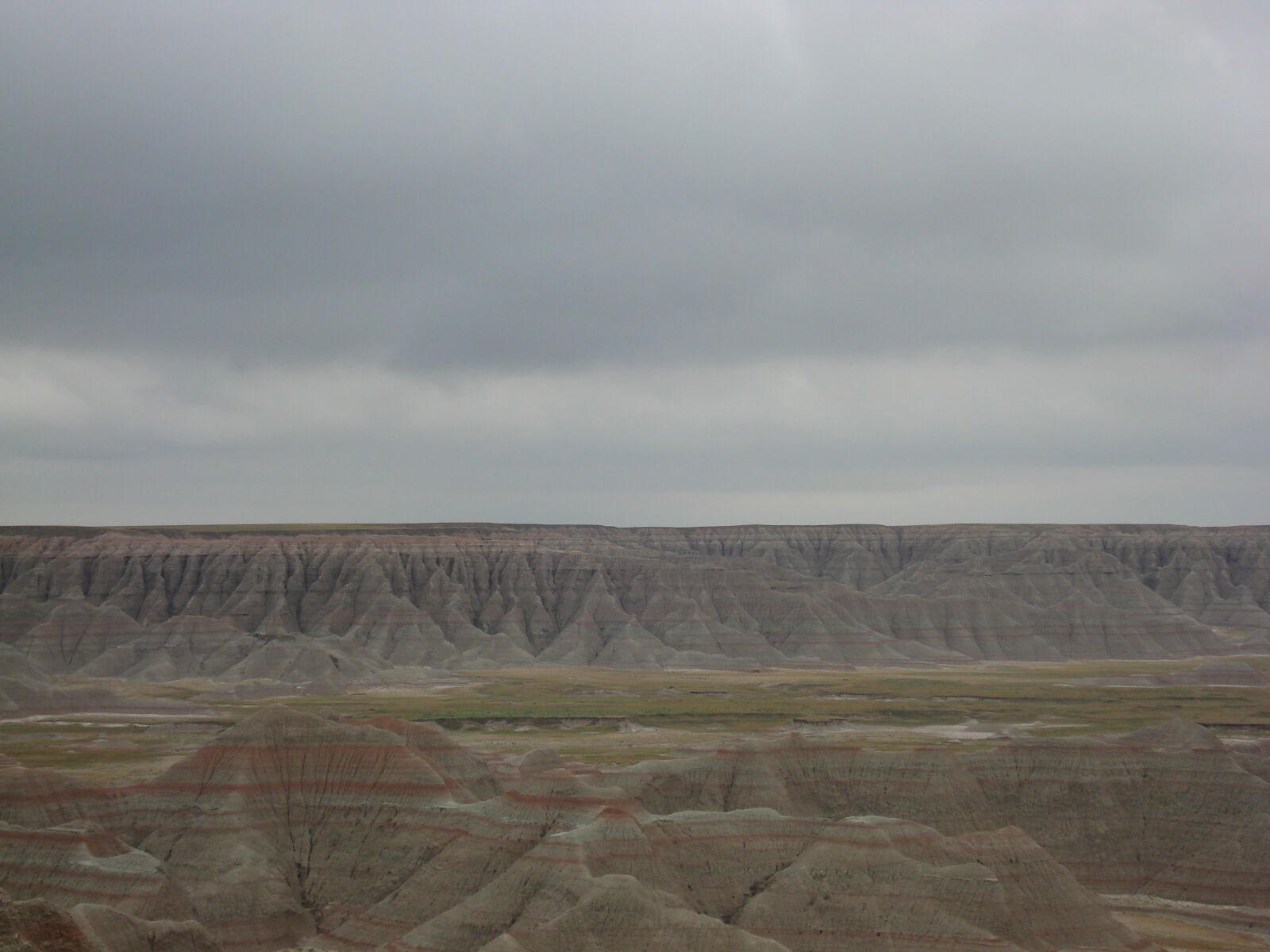 Sony DSC-W70 sample photo. Big badlands overlook photography