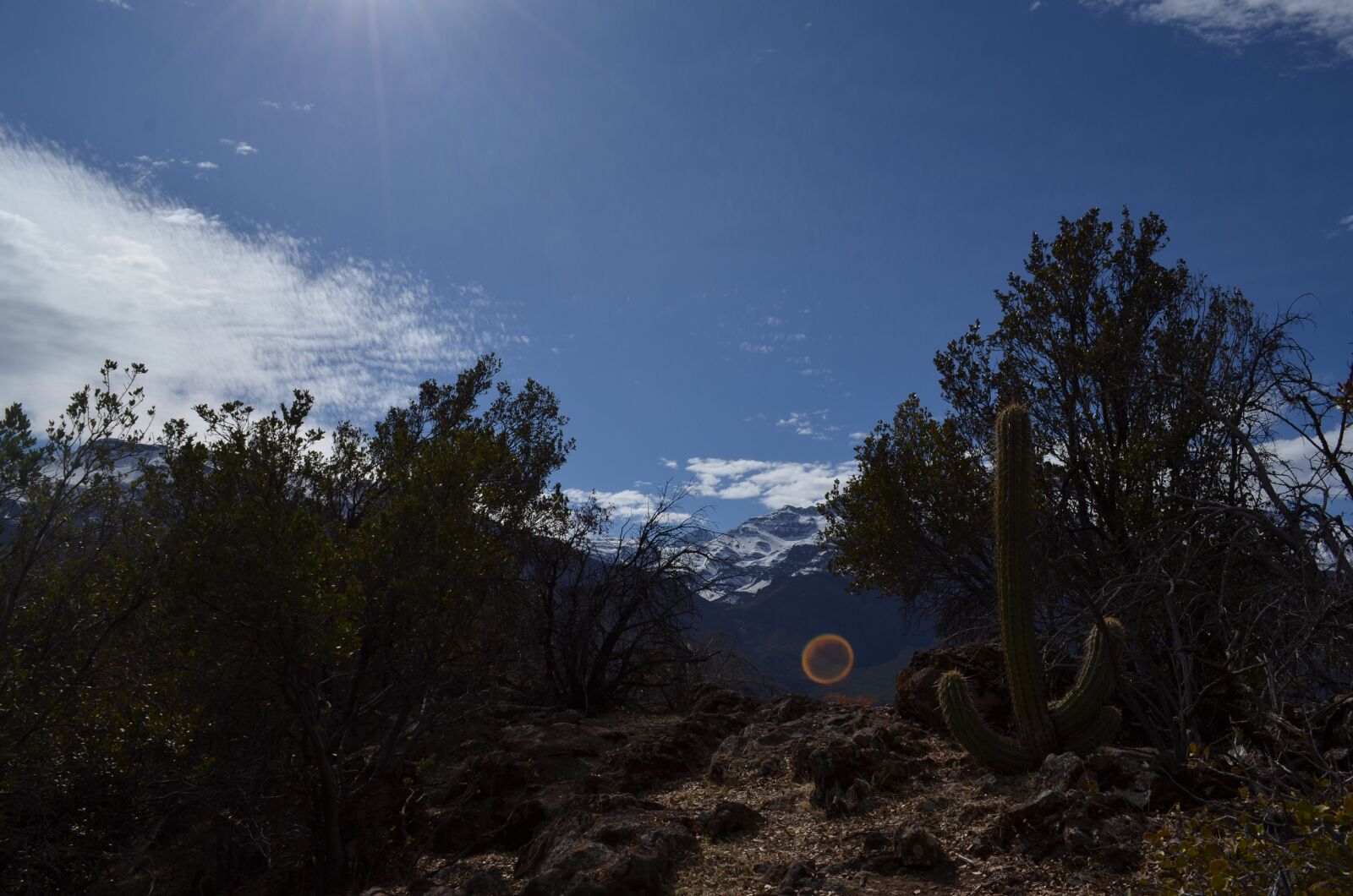 Nikon D5100 sample photo. Santiago, chile, hill photography
