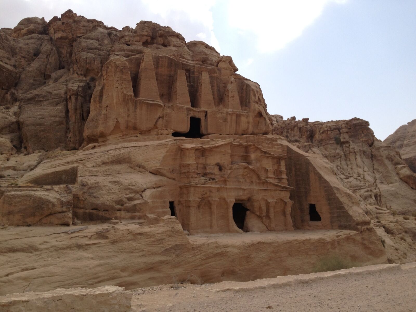 Apple iPhone 4S sample photo. Petra, jordan, stone photography