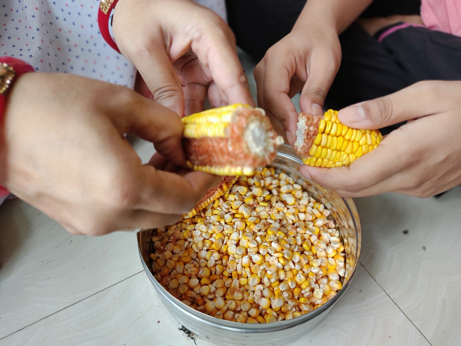 Xiaomi Redmi Note 9 Pro sample photo. Corn, corn remove, seed photography