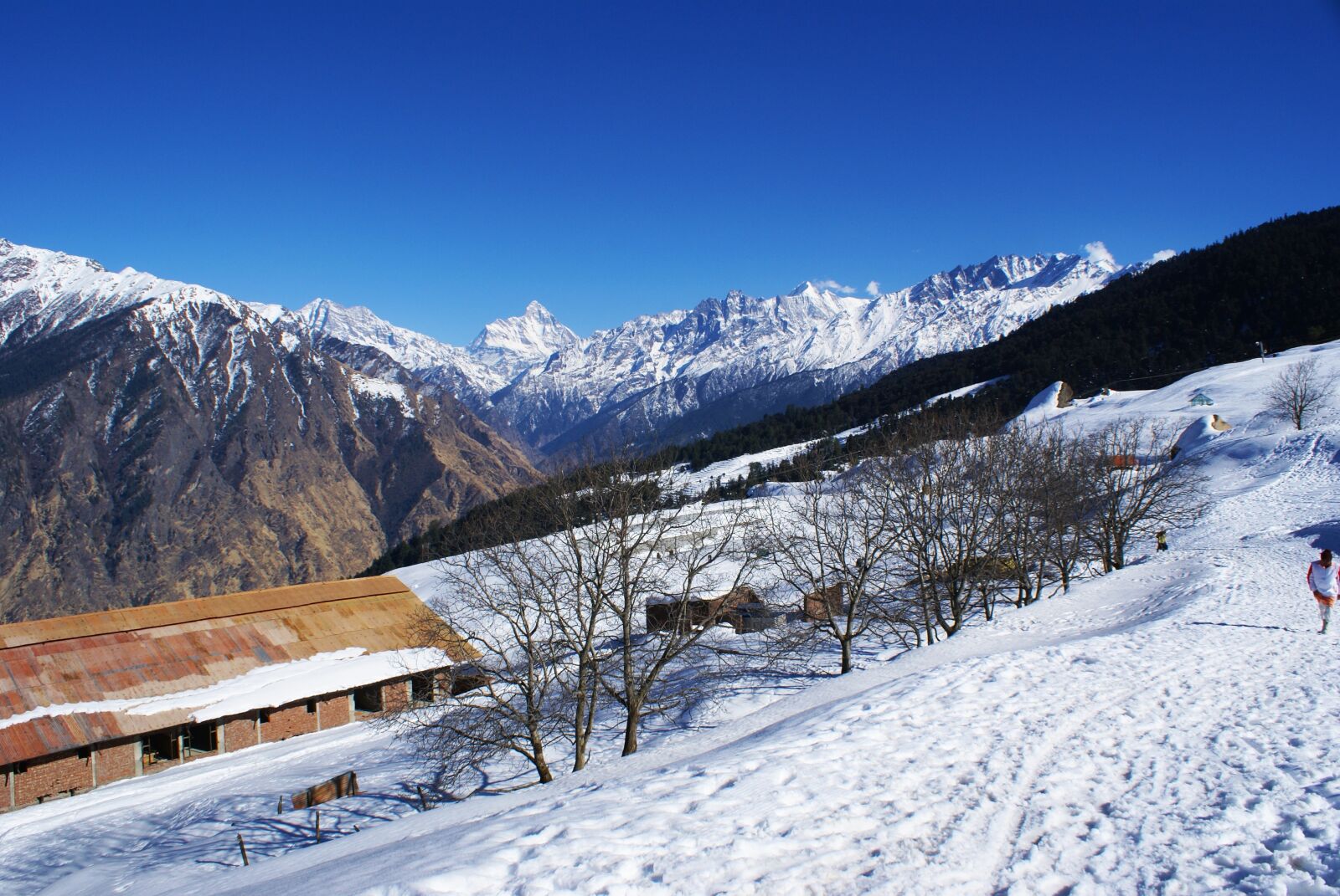 Sony Alpha DSLR-A100 sample photo. Background, nature, mountain photography