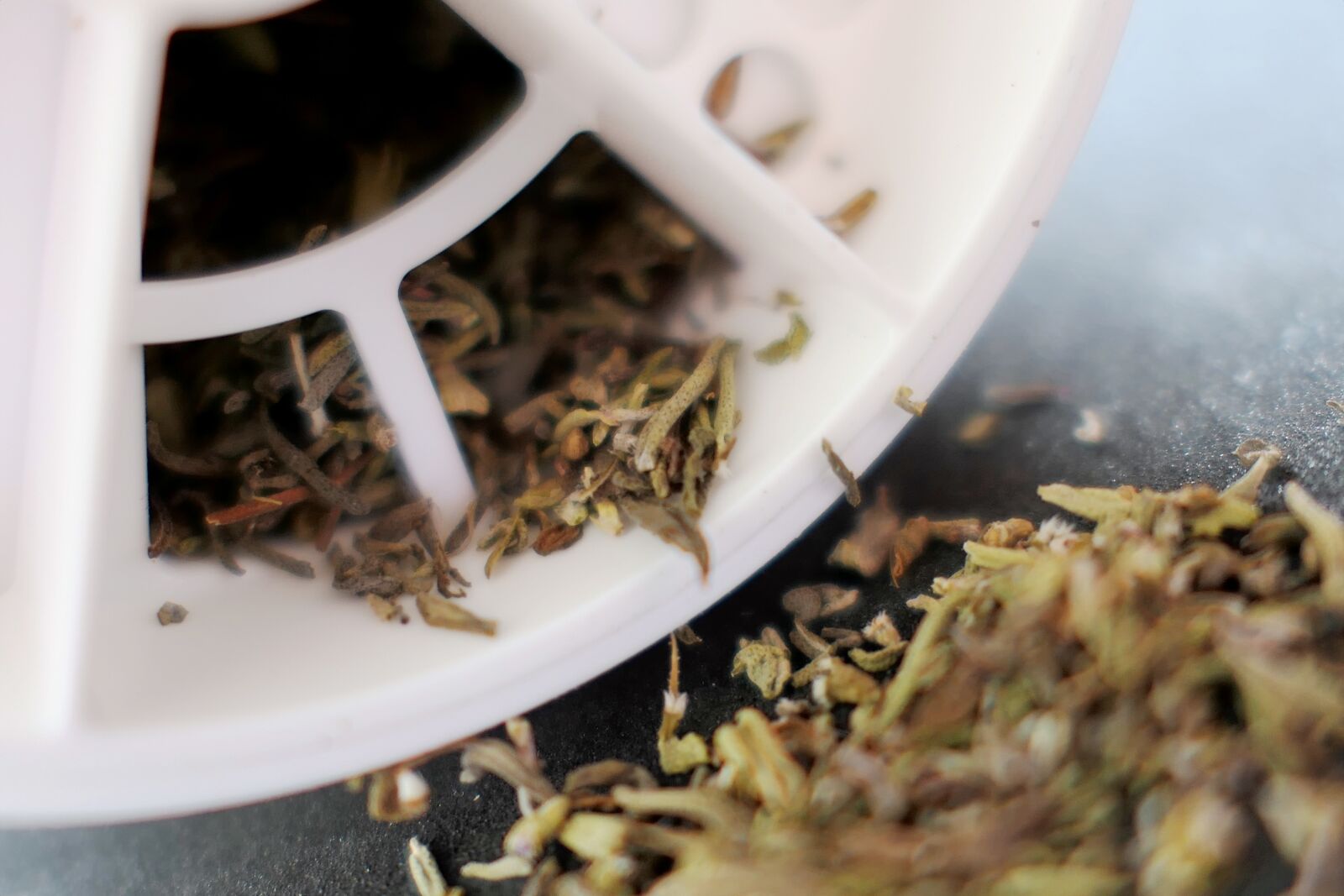 Panasonic Lumix DMC-LX10 (Lumix DMC-LX15) sample photo. Thyme, herb, food photography
