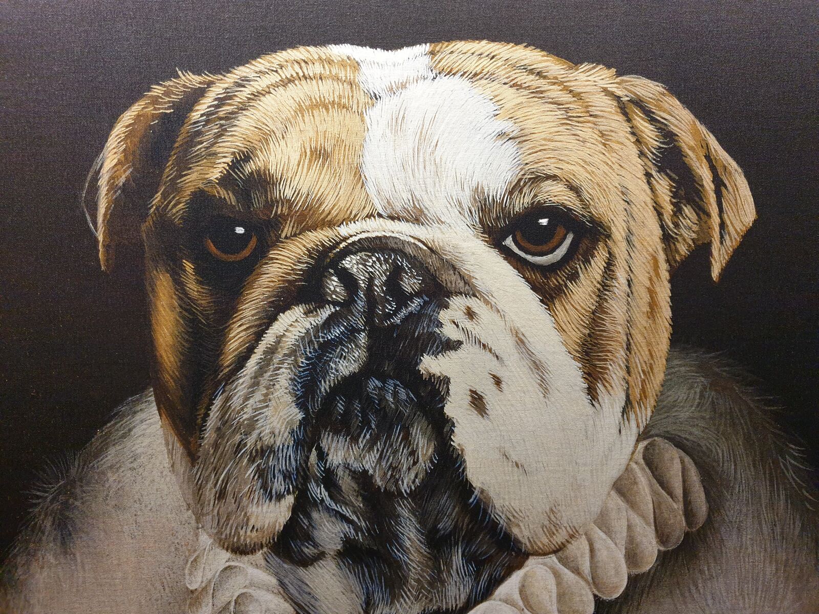 Samsung Galaxy S9 sample photo. Dog, drawing, animal photography