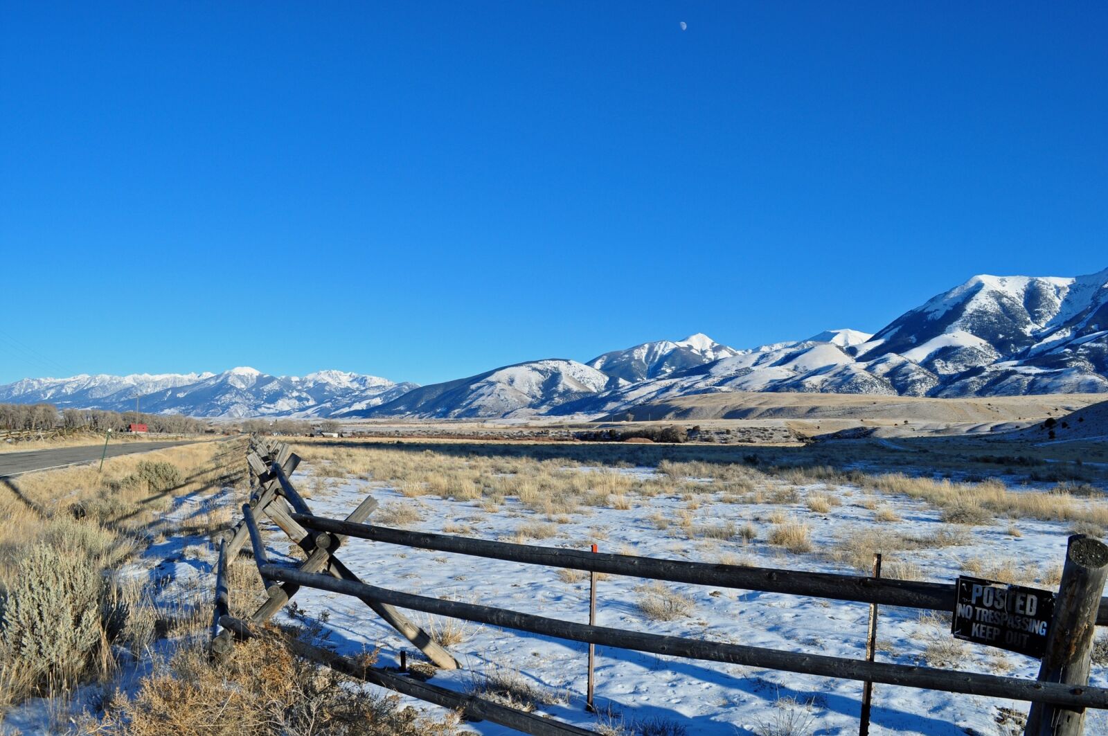 Nikon D5000 sample photo. Absaroka mountain range, yellowstone photography