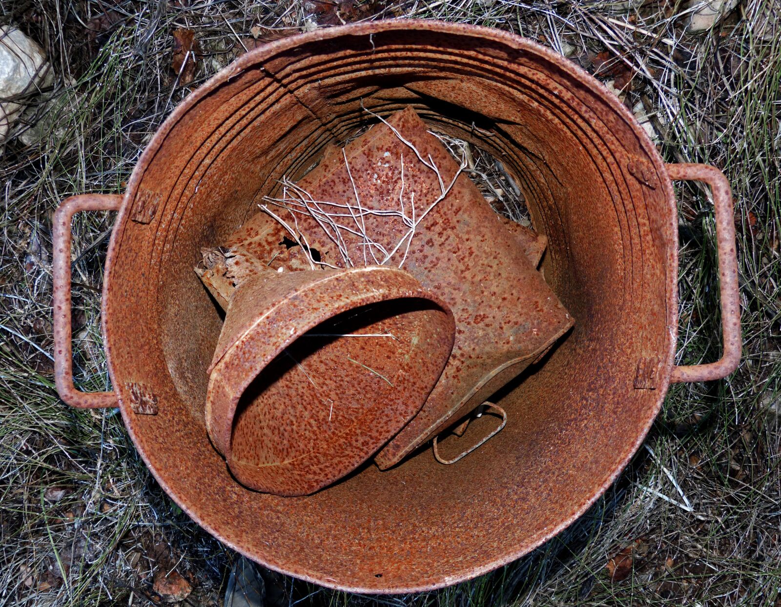 Panasonic DMC-FZ62 sample photo. Iron, oxide, still life photography
