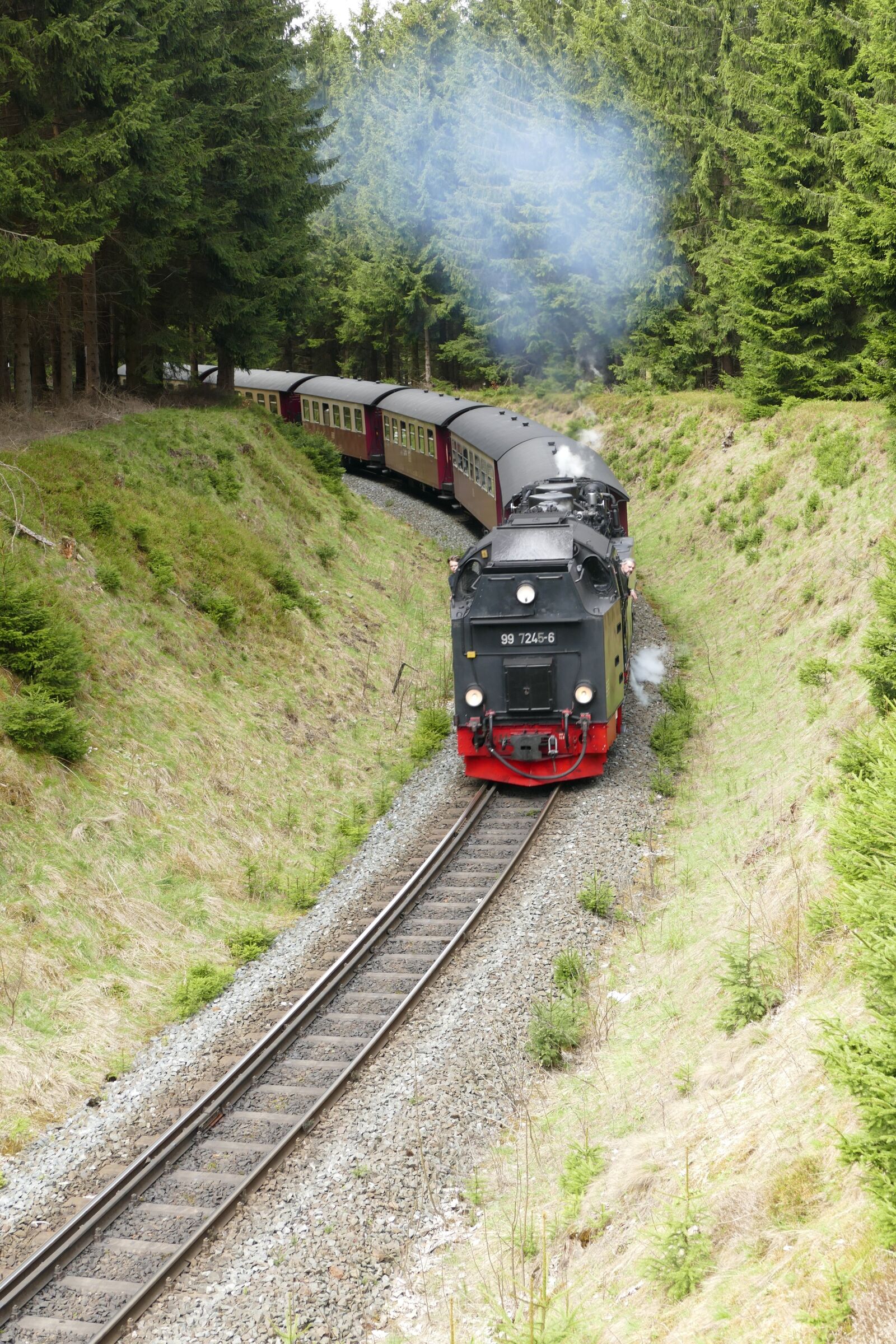 Panasonic Lumix DMC-FZ1000 sample photo. Harzquerbahn, railway, narrow gauge photography