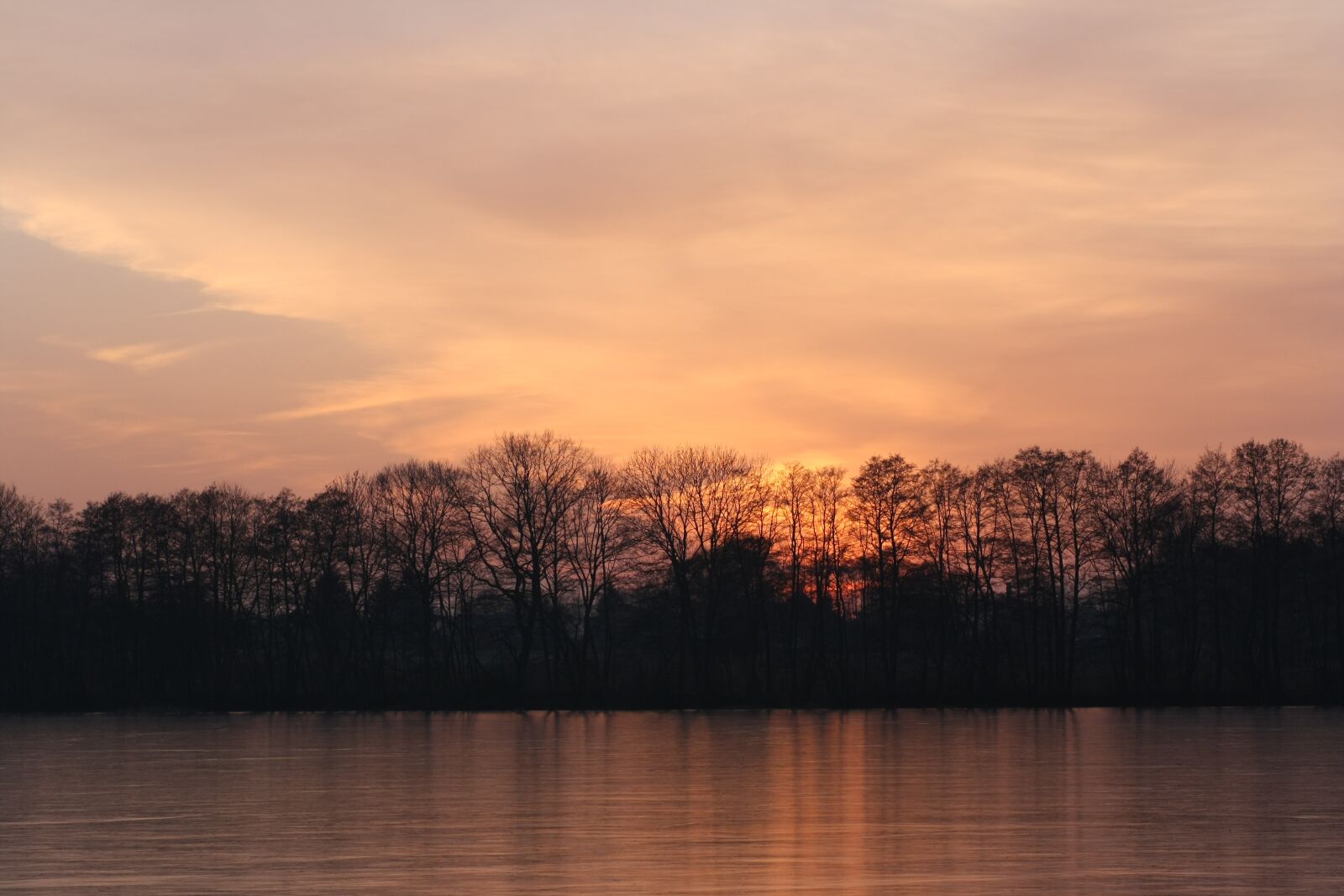 Canon EOS 1000D (EOS Digital Rebel XS / EOS Kiss F) sample photo. Mirow, lake mirow, abendstimmung photography