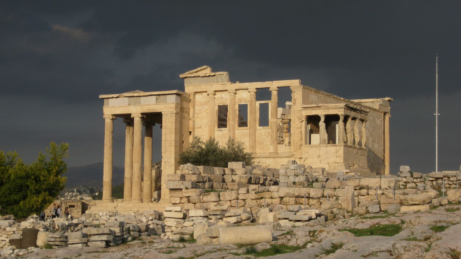 Canon PowerShot SD1100 IS (Digital IXUS 80 IS / IXY Digital 20 IS) sample photo. Architecture, athens, acropolis photography