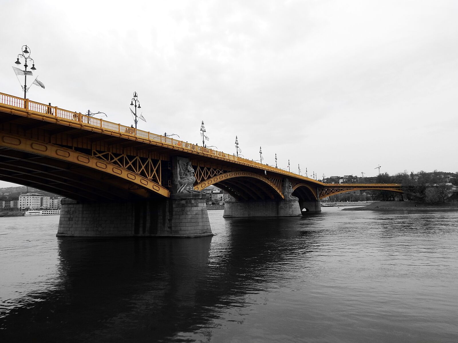 Nikon Coolpix L830 sample photo. Bridge, budapest, margaret bridge photography