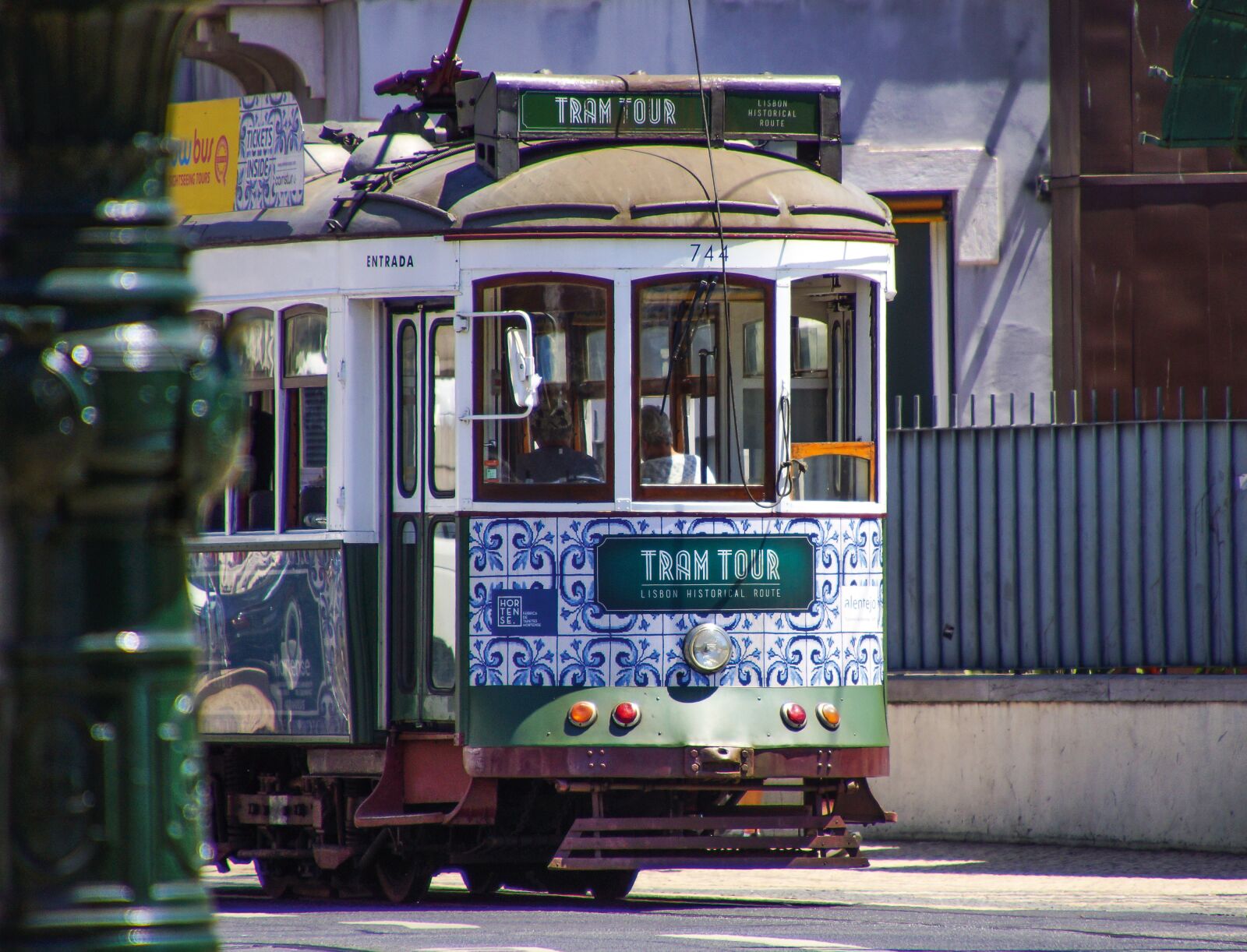 Tamron 16-300mm F3.5-6.3 Di II VC PZD Macro sample photo. Lisbon, tram, portugal photography