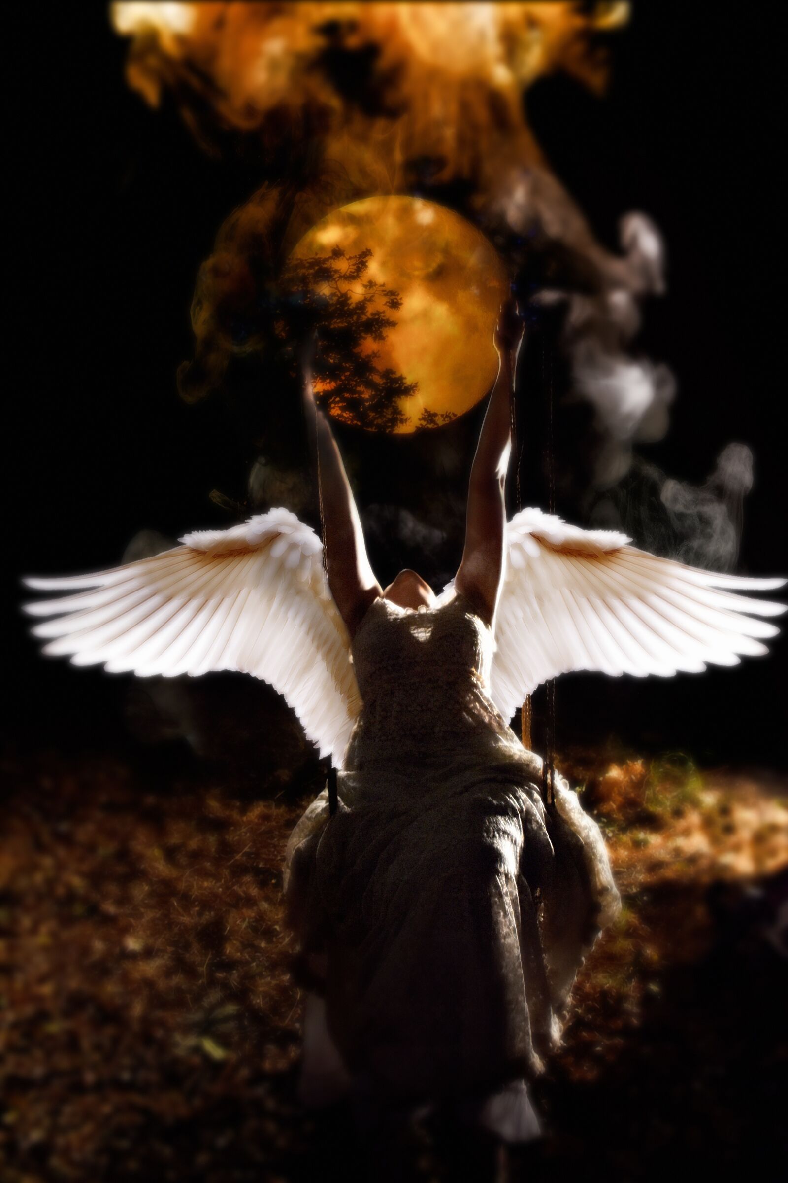 Nikon D7200 sample photo. Fantasy, angel, women photography