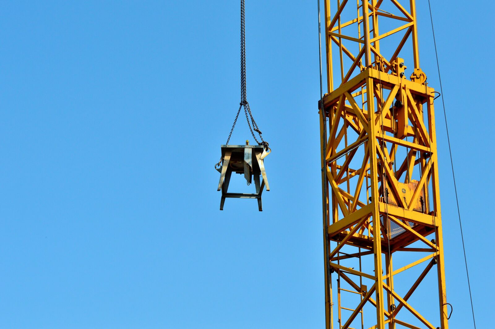 Nikon D3200 sample photo. Crane, baukran, load crane photography