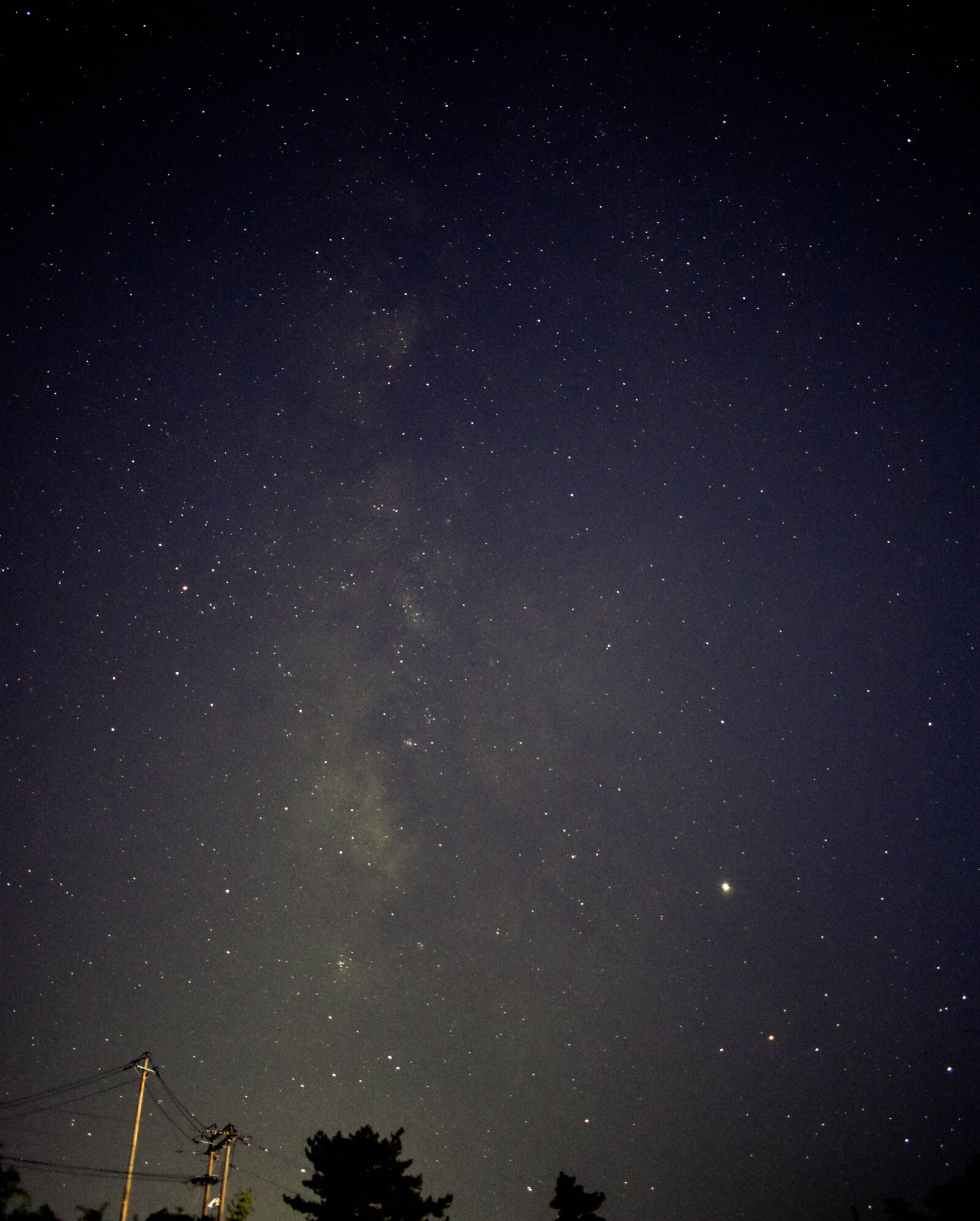 Nikon D3500 sample photo. Starry sky, the milky photography