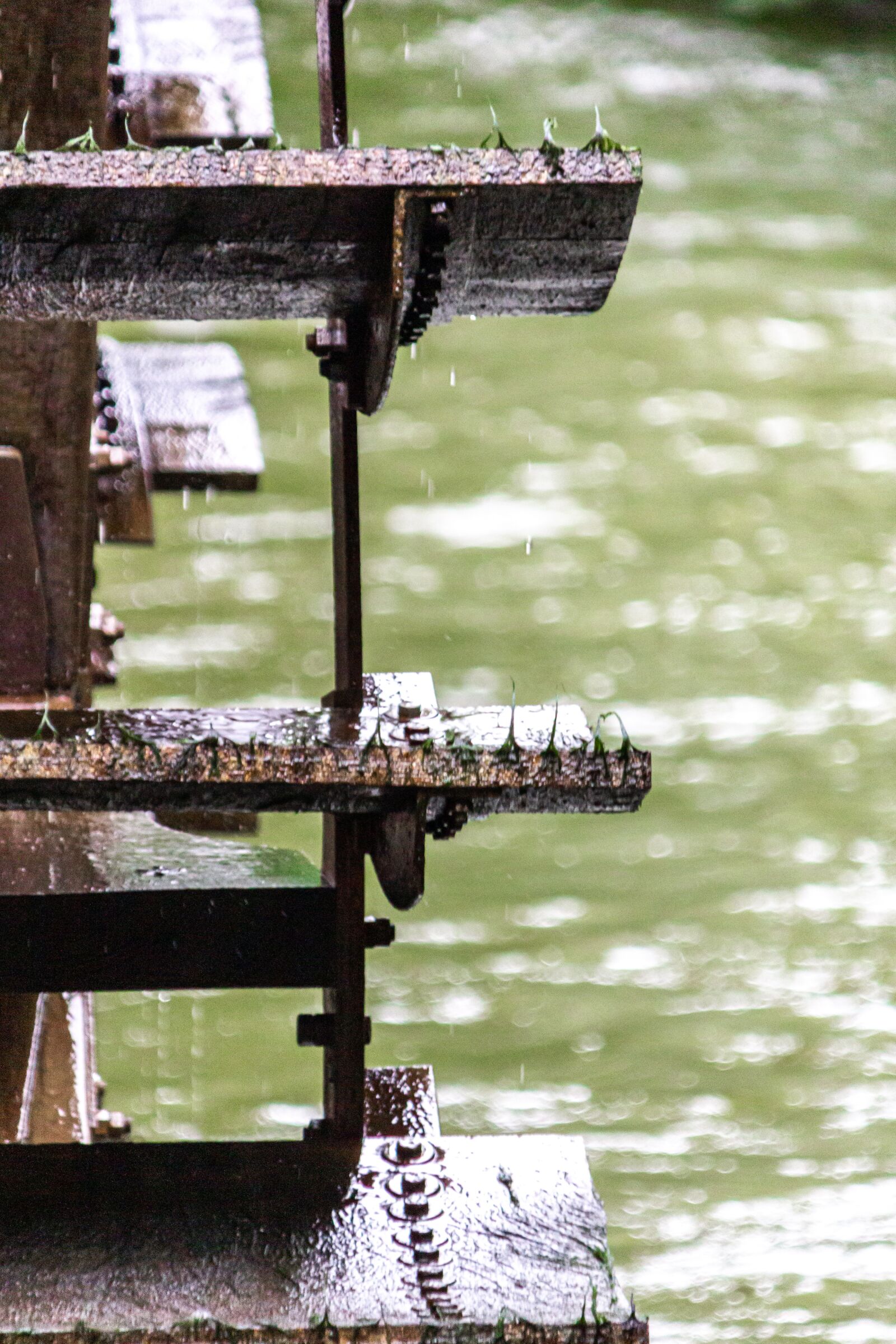 Canon EF-S 55-250mm F4-5.6 IS II sample photo. Mill, mill wheel, water photography