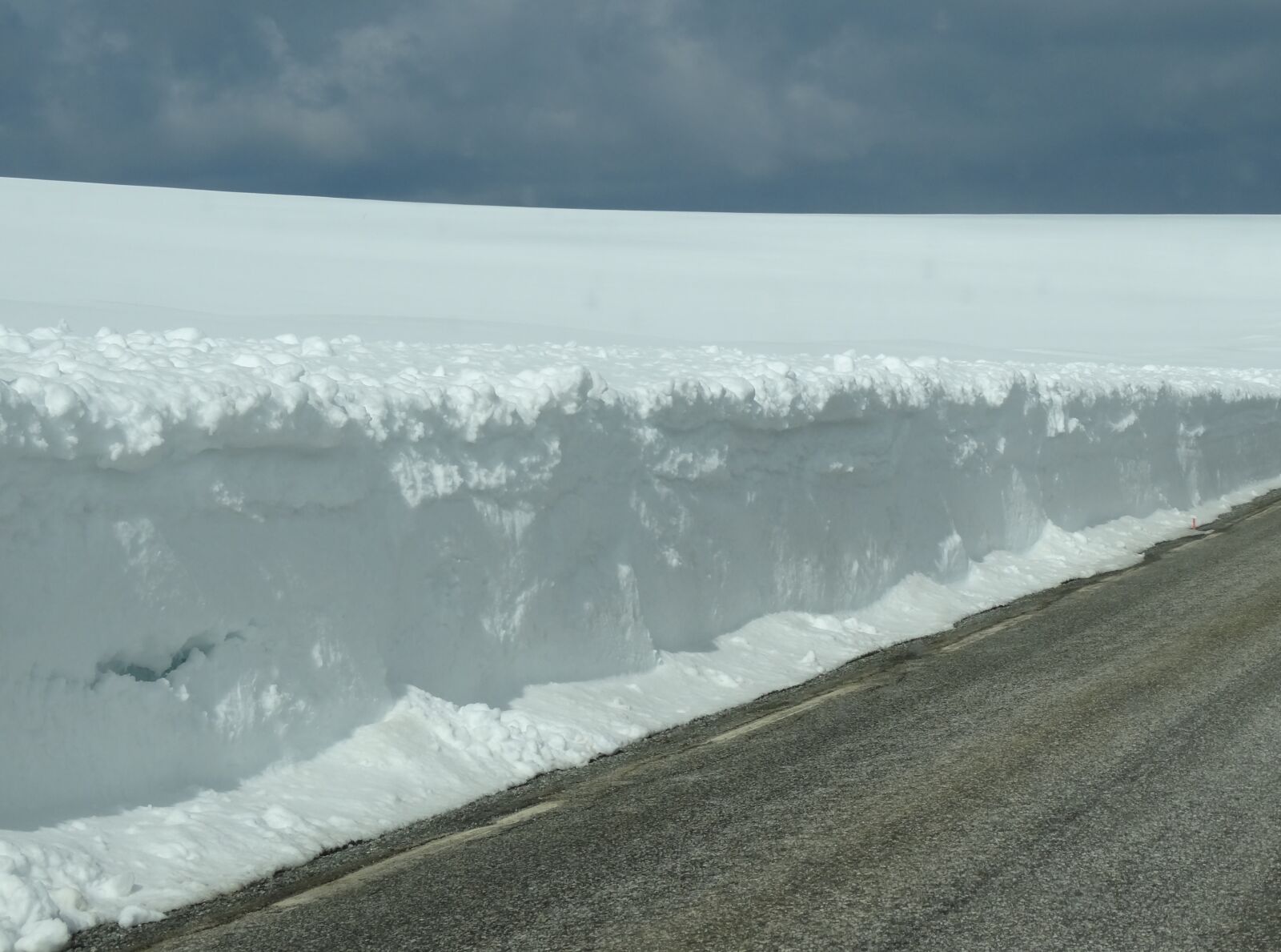 Sony Cyber-shot DSC-HX300 sample photo. Road, snow, winter photography