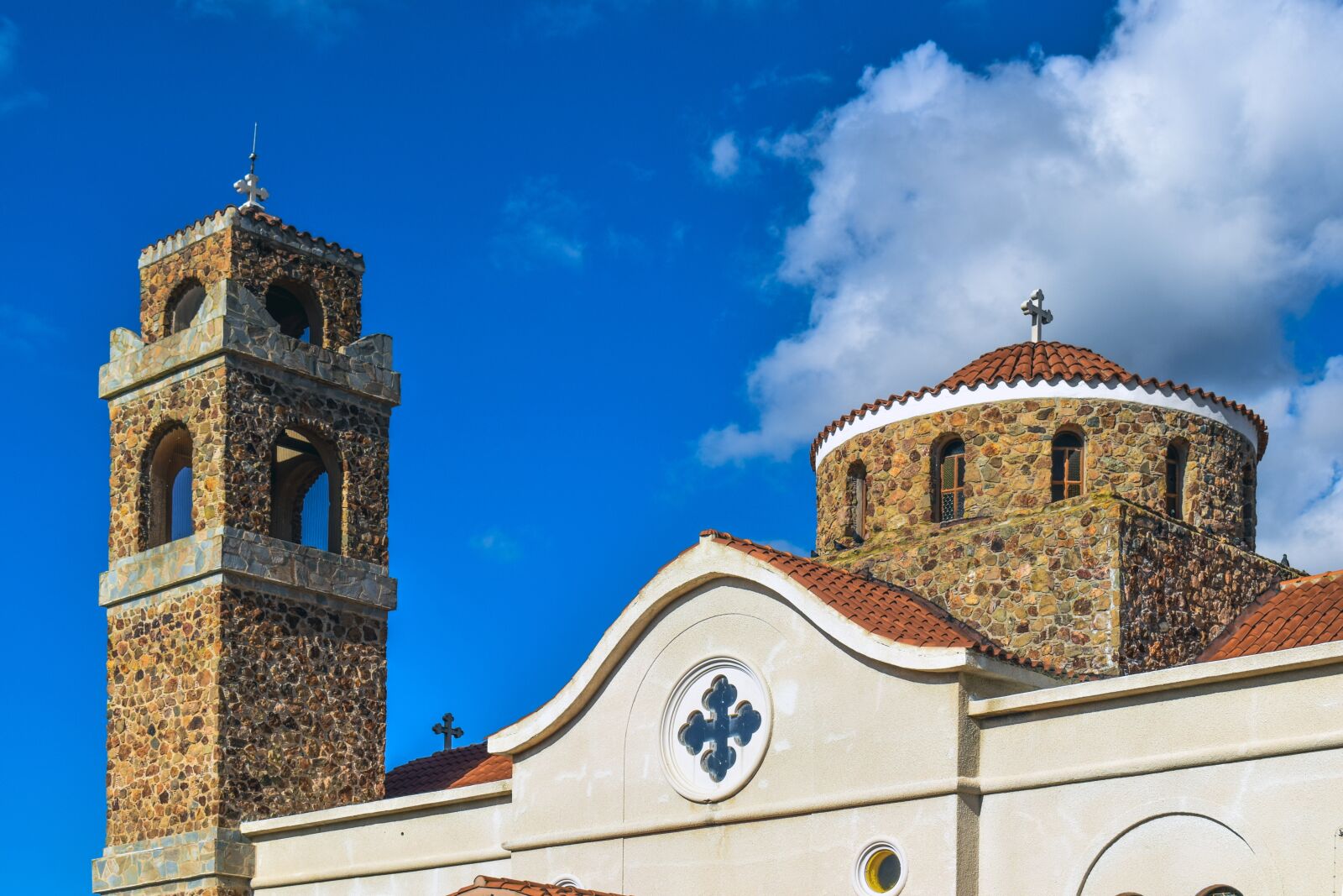 Nikon D3300 sample photo. Cyprus, mosfiloti, church photography