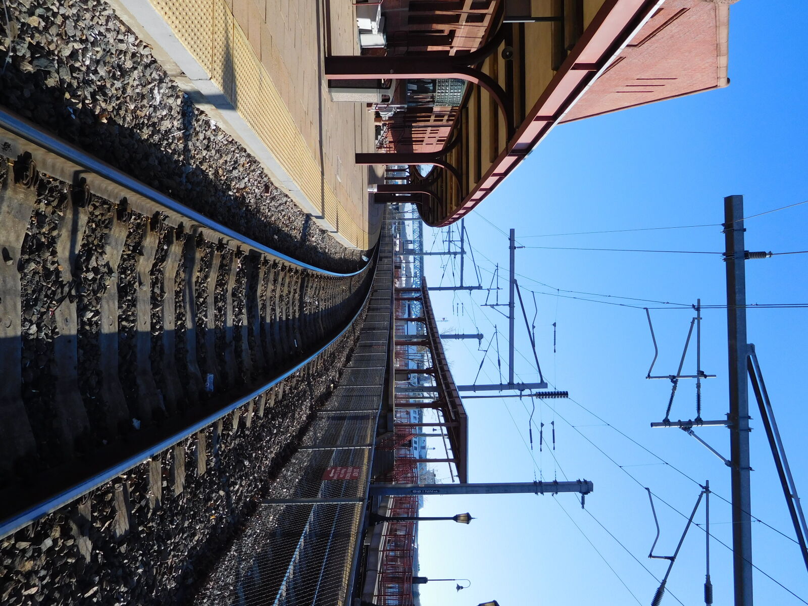 Nikon Coolpix S7000 sample photo. Train, tracks photography