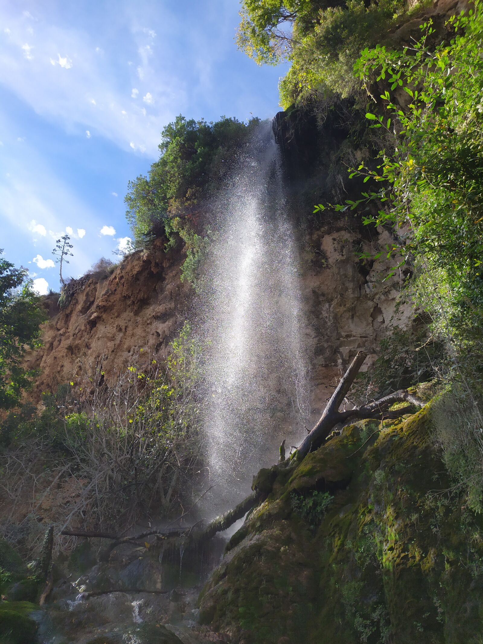 Xiaomi Redmi Note 7 sample photo. Shy, nature, waterfall photography