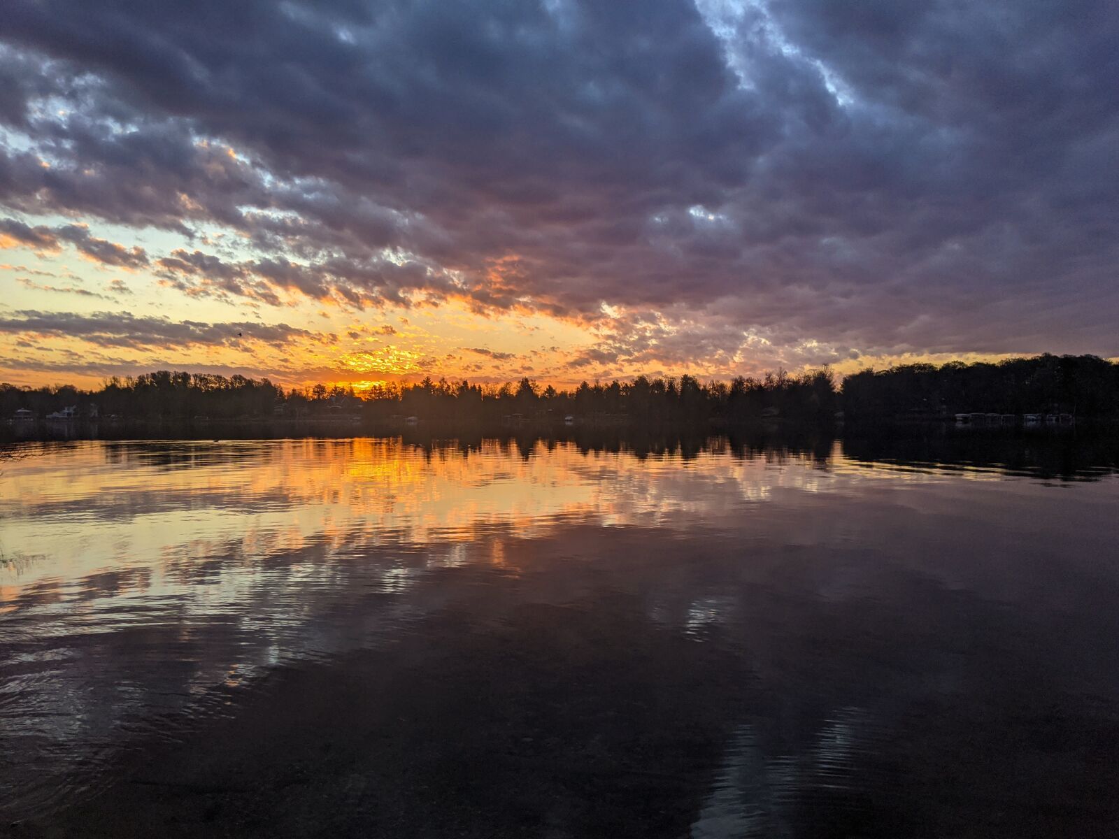 Google Pixel 3 XL sample photo. Sunrise, lake, michigan photography