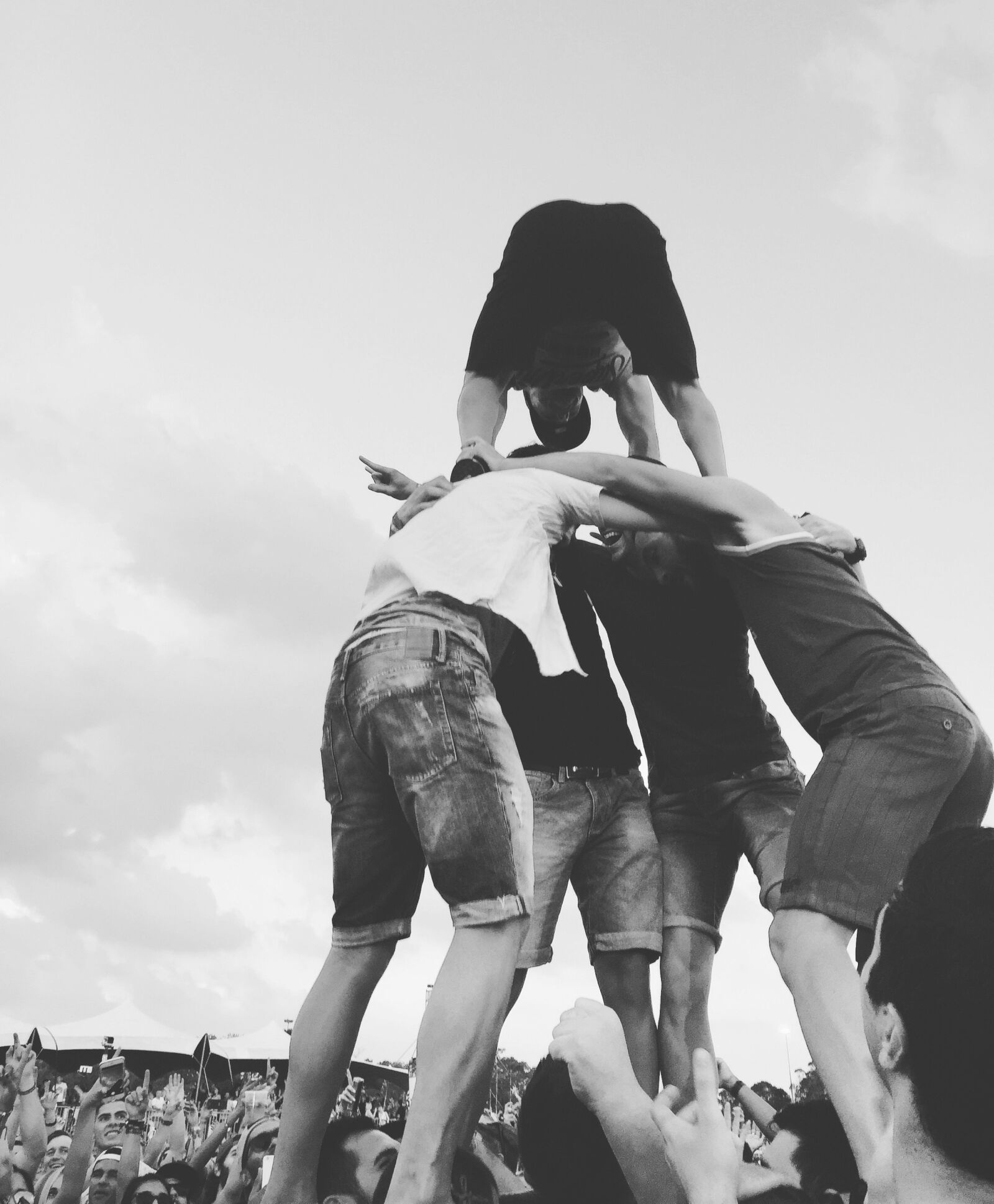 Apple iPhone 6 sample photo. Pyramid, people, climbing photography