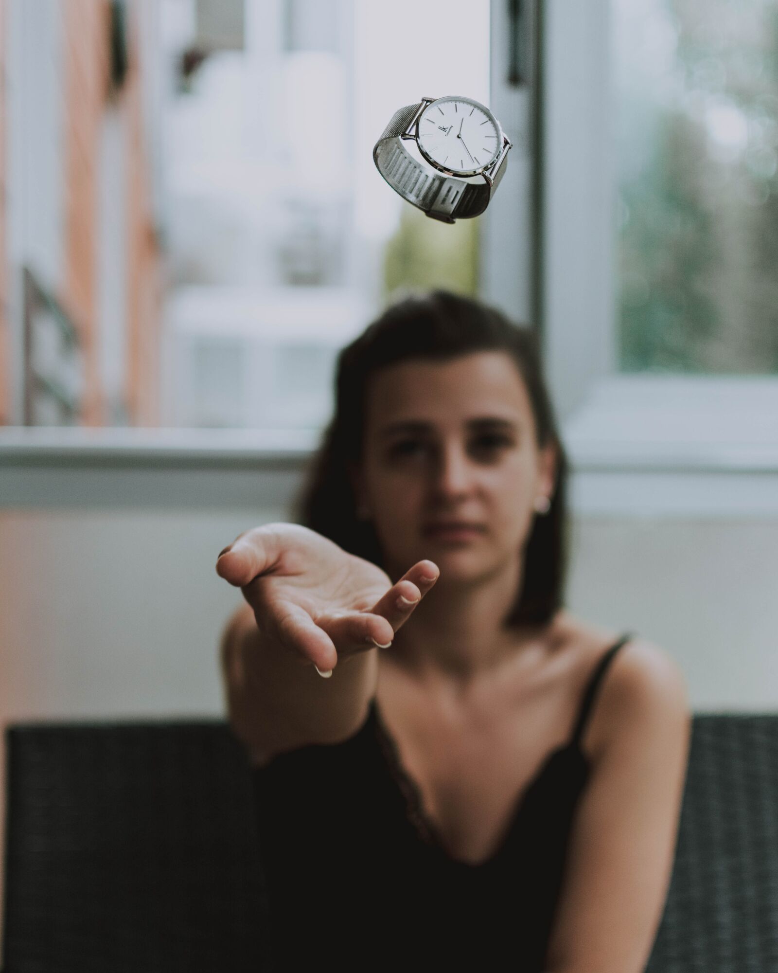 Nikon D5200 sample photo. Clock, levitation, flying photography