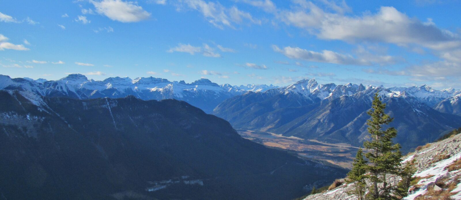 Canon PowerShot SX530 HS sample photo. Rockies, mountain, snow photography