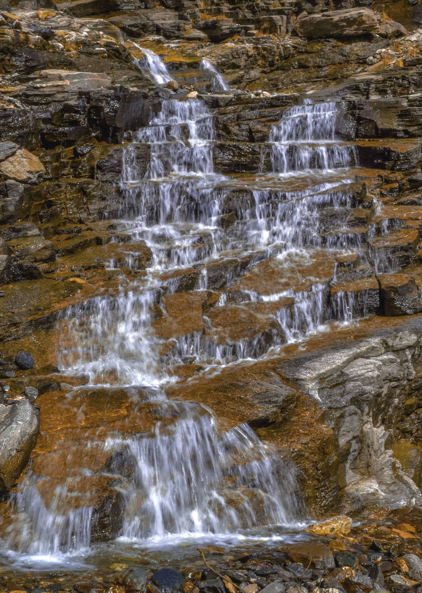Nikon D5500 sample photo. Waterfall, nature, water photography