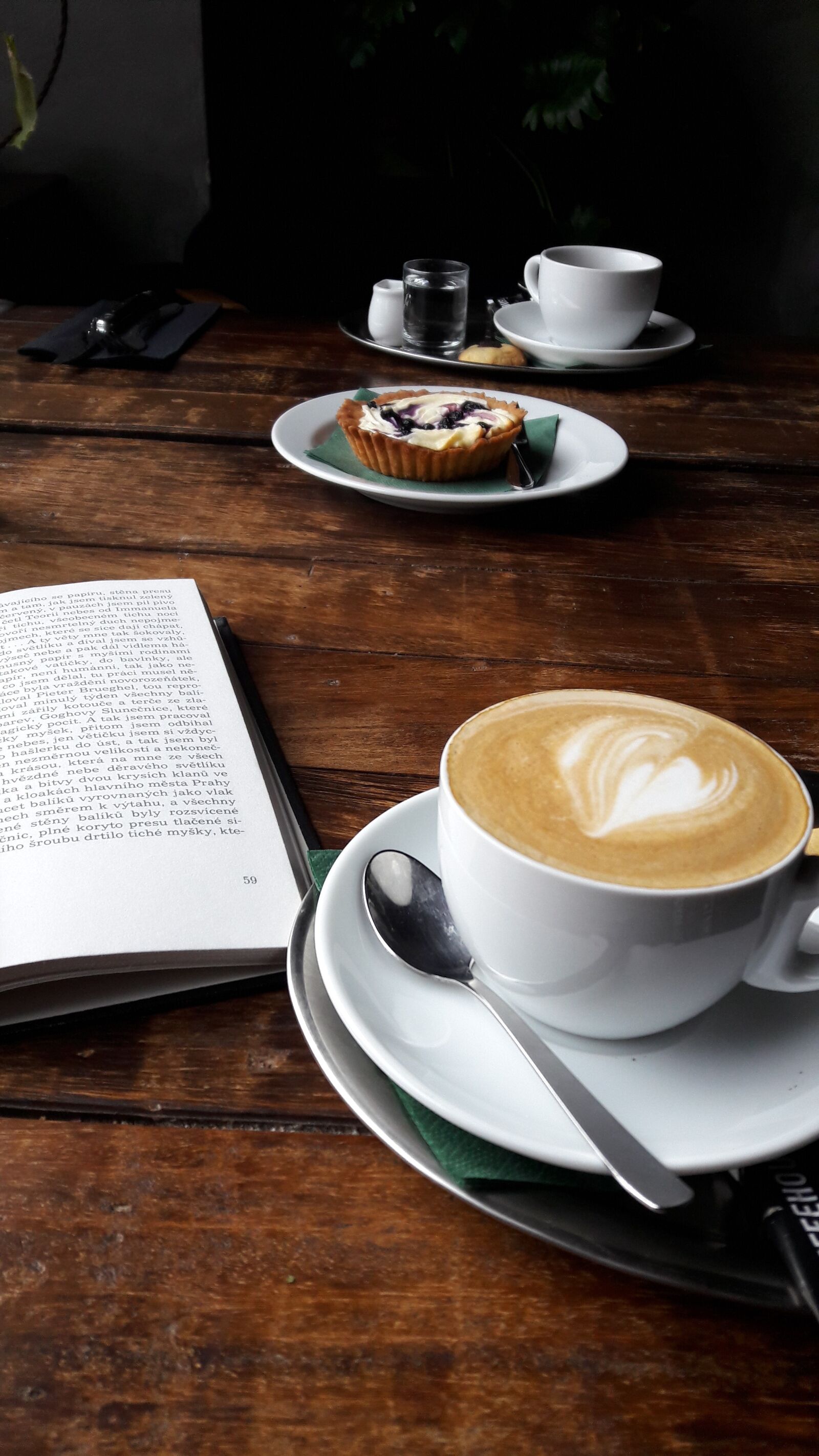 Samsung Galaxy A5(2016) sample photo. Coffee, book, coffee shop photography