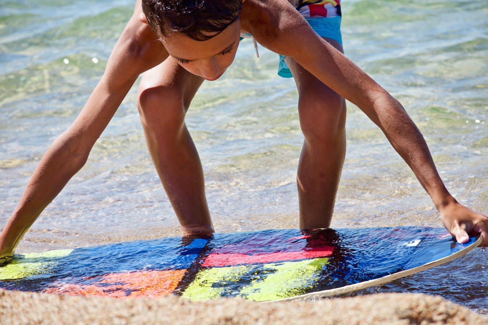 Canon EOS M sample photo. Beach, beach children, surfing photography