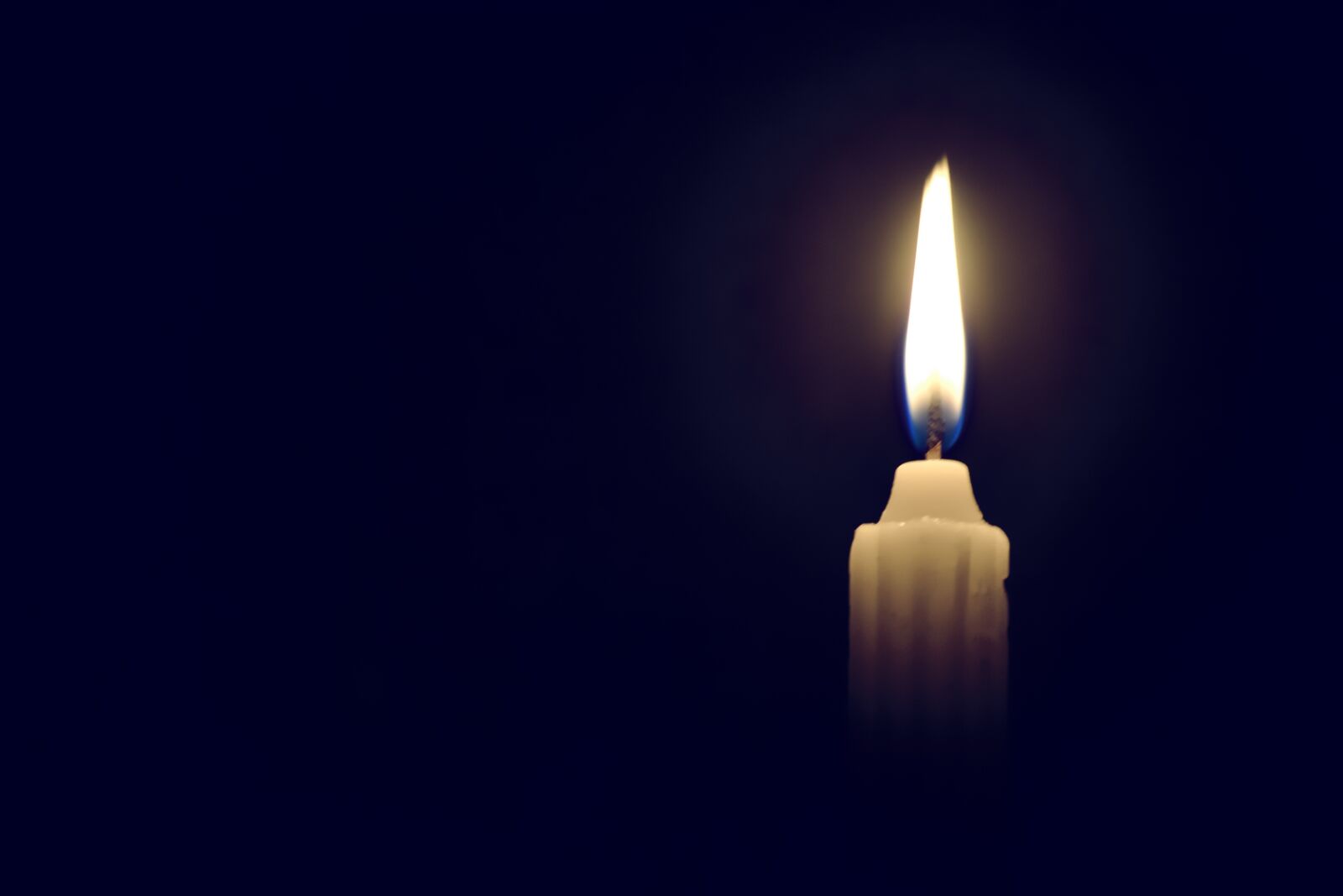 Nikon D3100 sample photo. Candle, darkness, flame photography