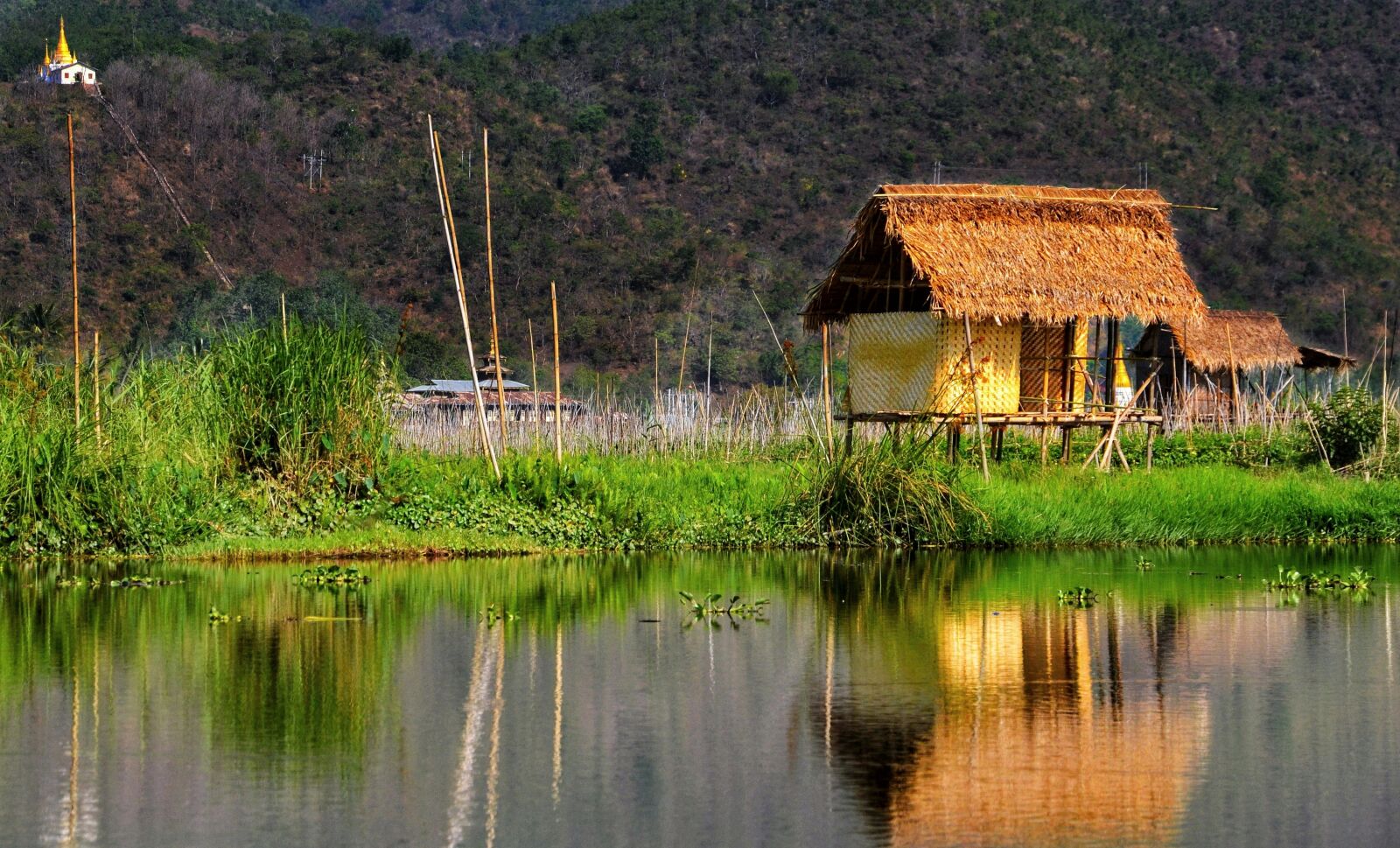 Nikon D5100 sample photo. House, stilts, inly photography