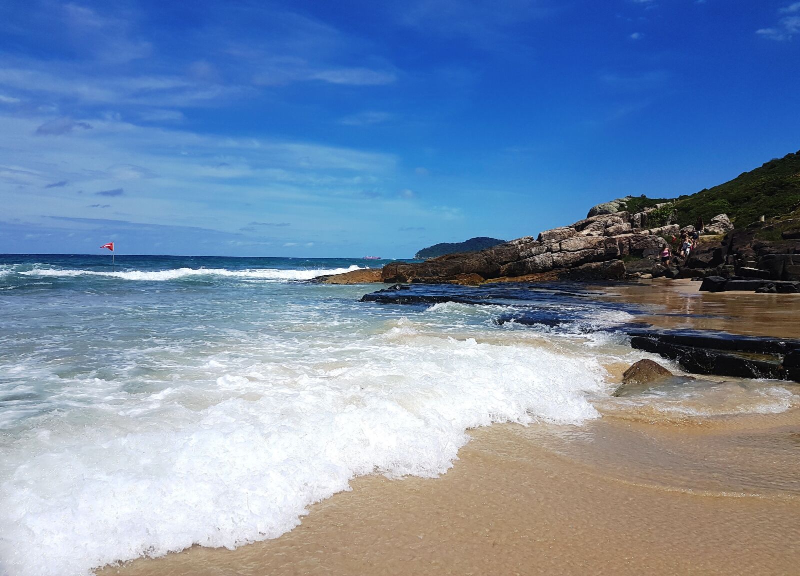 Samsung Galaxy S7 Edge sample photo. Beach, sea, holiday photography