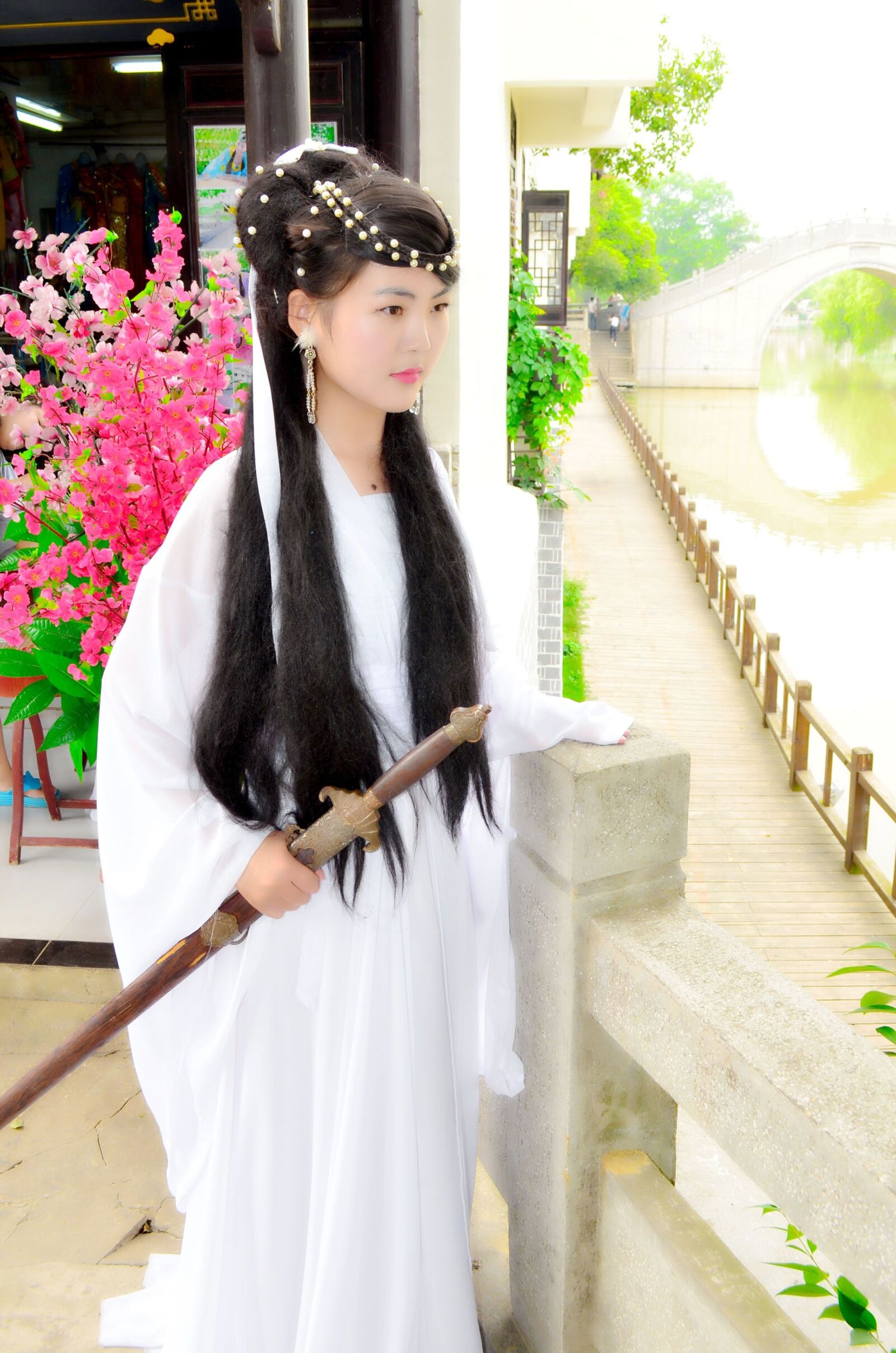 Nikon D5100 sample photo. Ancient costume, zen, sword photography