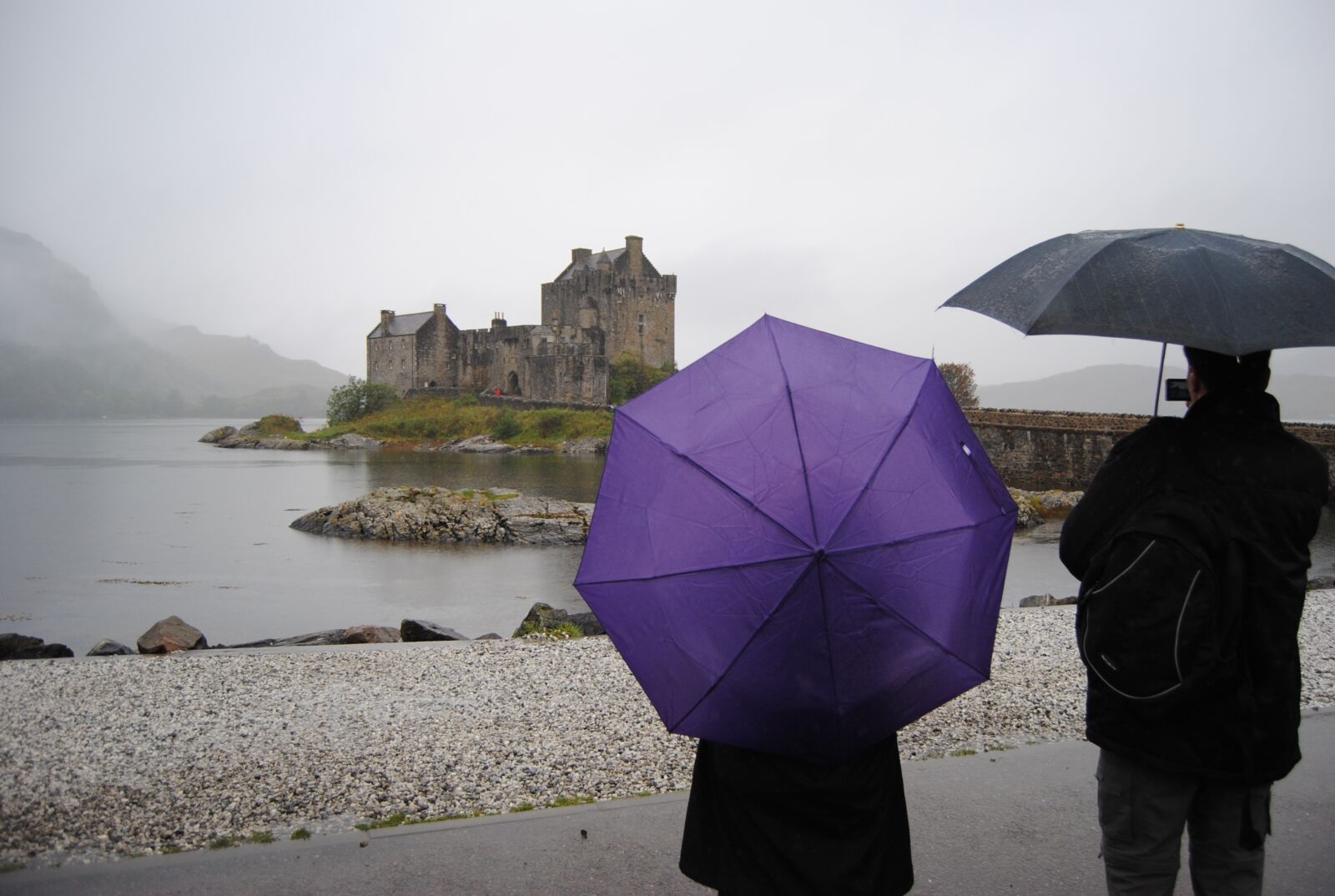 Nikon D3000 sample photo. Eilean donan, castle, scotland photography