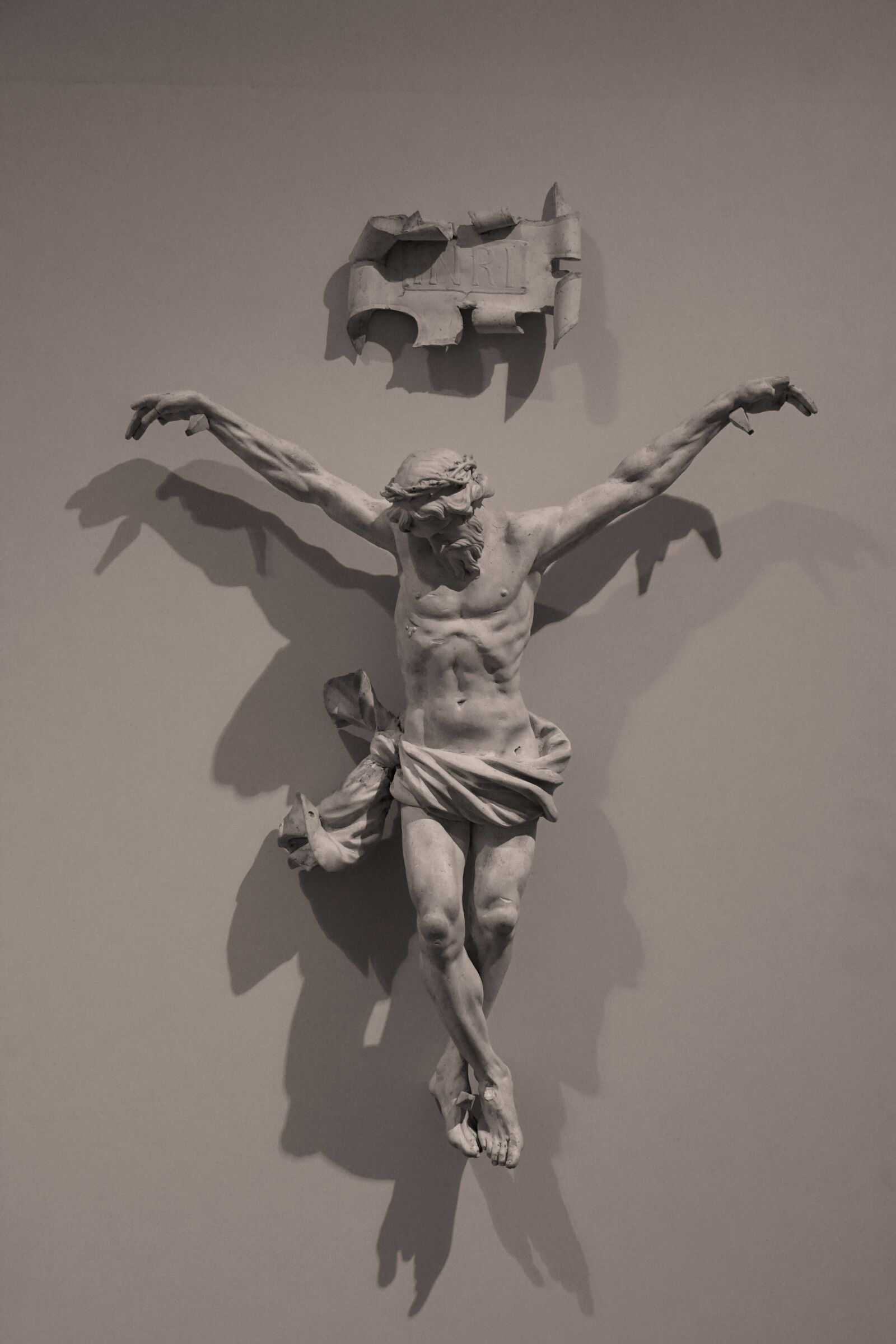 Sony a6500 sample photo. Christ, crucifixion, plaster cast photography