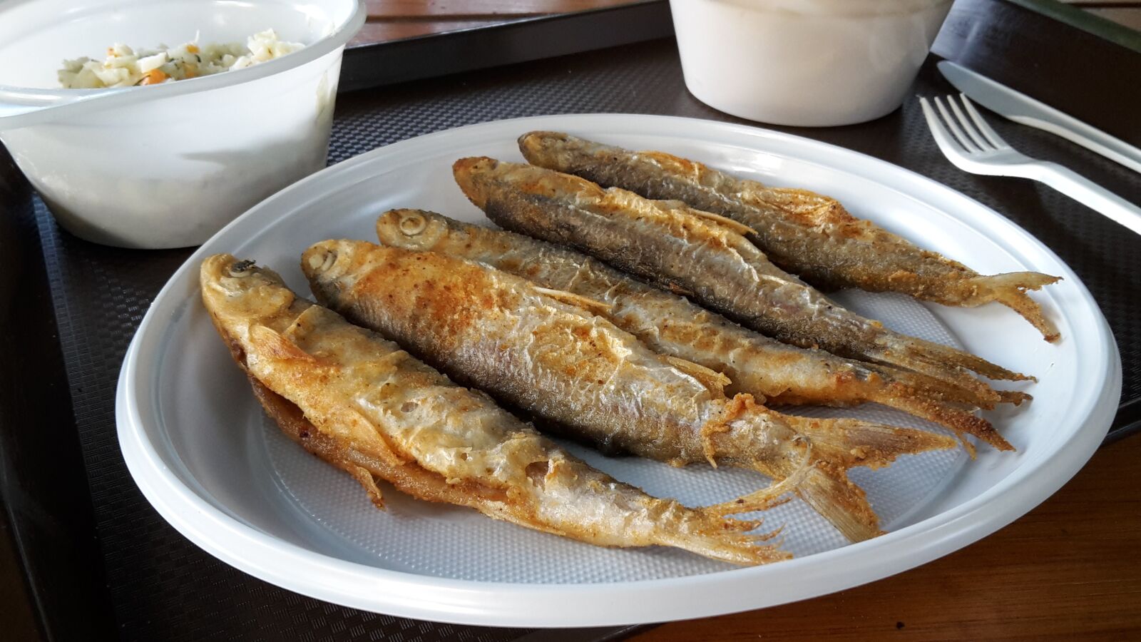 Samsung Galaxy S5 Mini sample photo. Fish, fried fish, fish photography