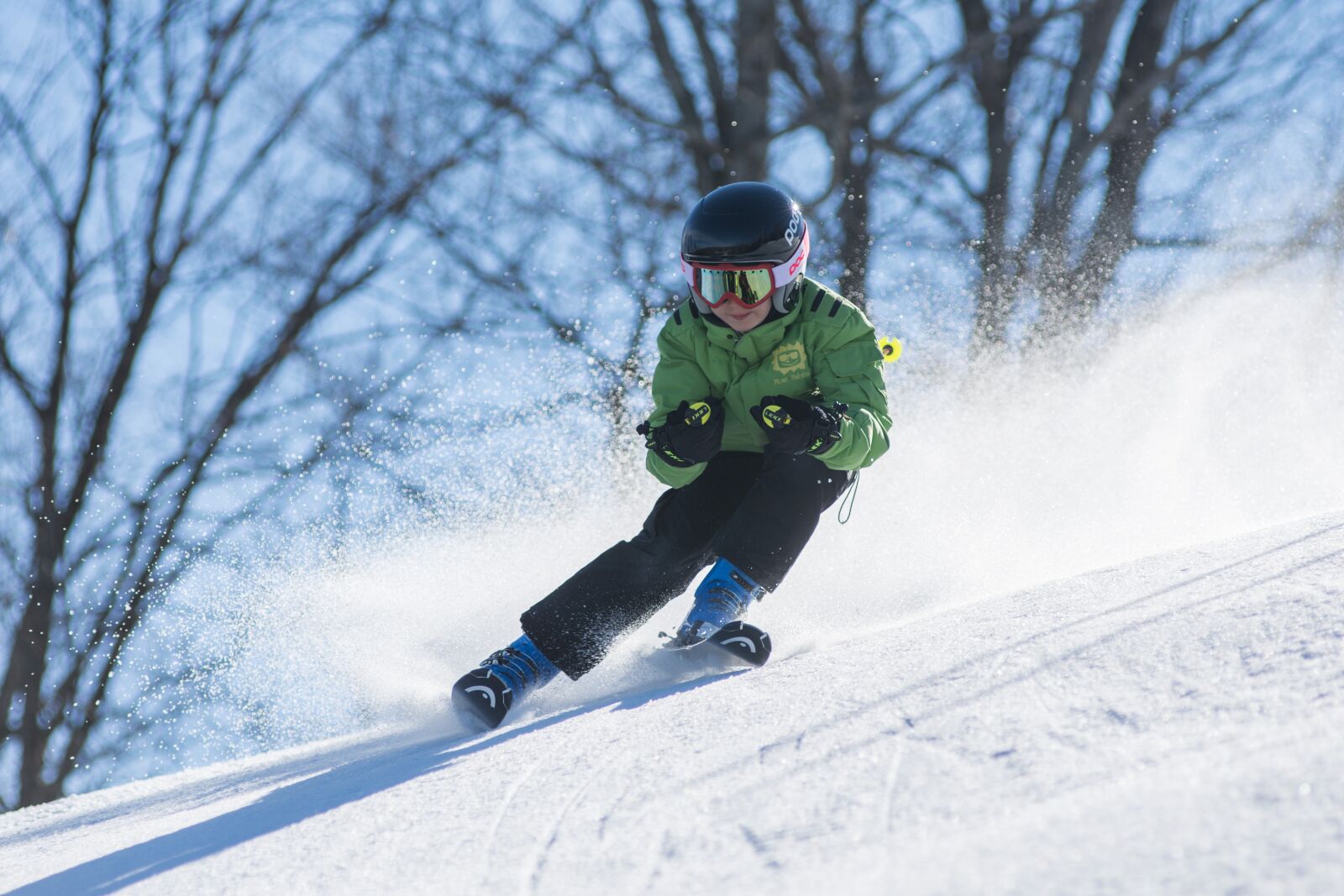 Nikon D7200 sample photo. Boy, ski, skiing photography