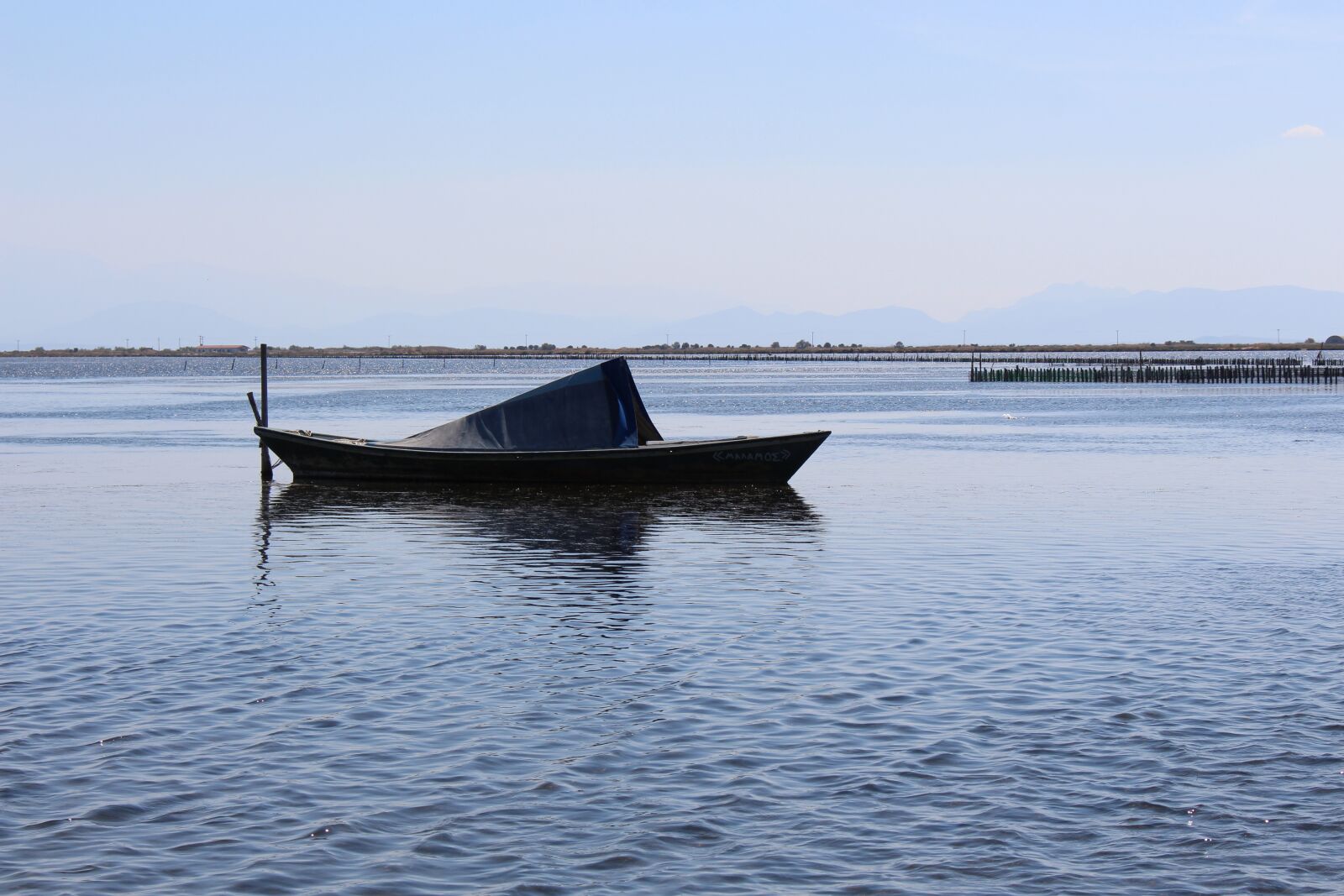 Canon EOS 700D (EOS Rebel T5i / EOS Kiss X7i) sample photo. Messolonghi, greece, fishing boat photography