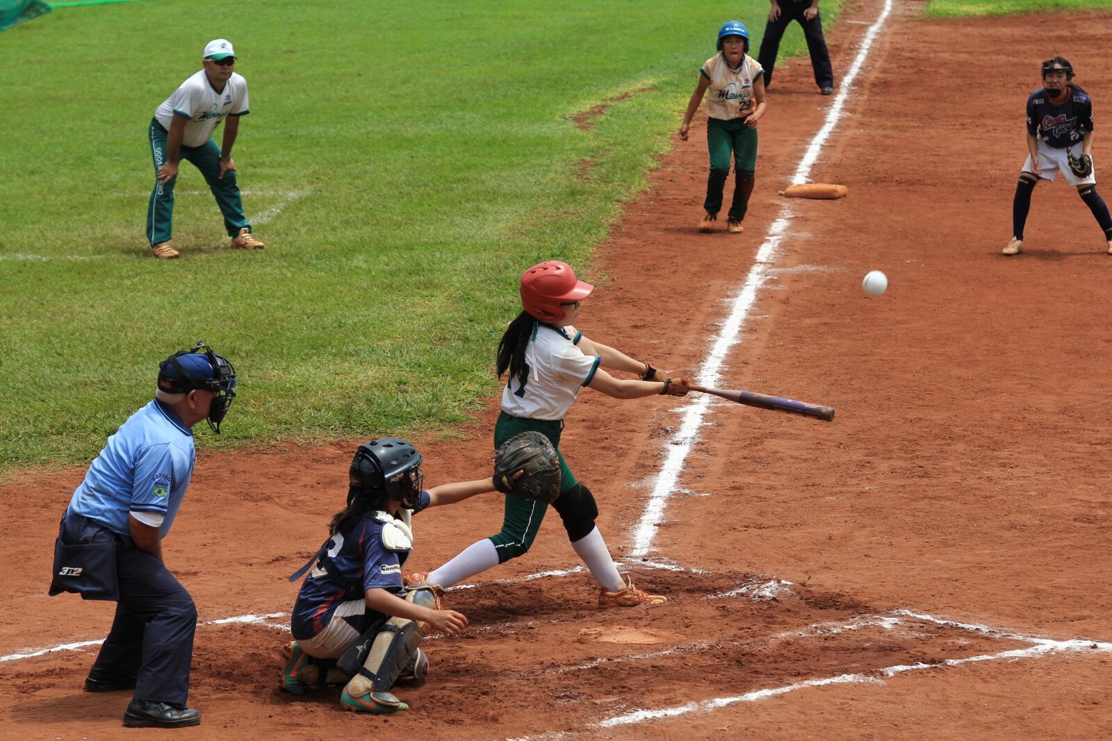 Canon EOS 60D sample photo. Softball, game, sport photography